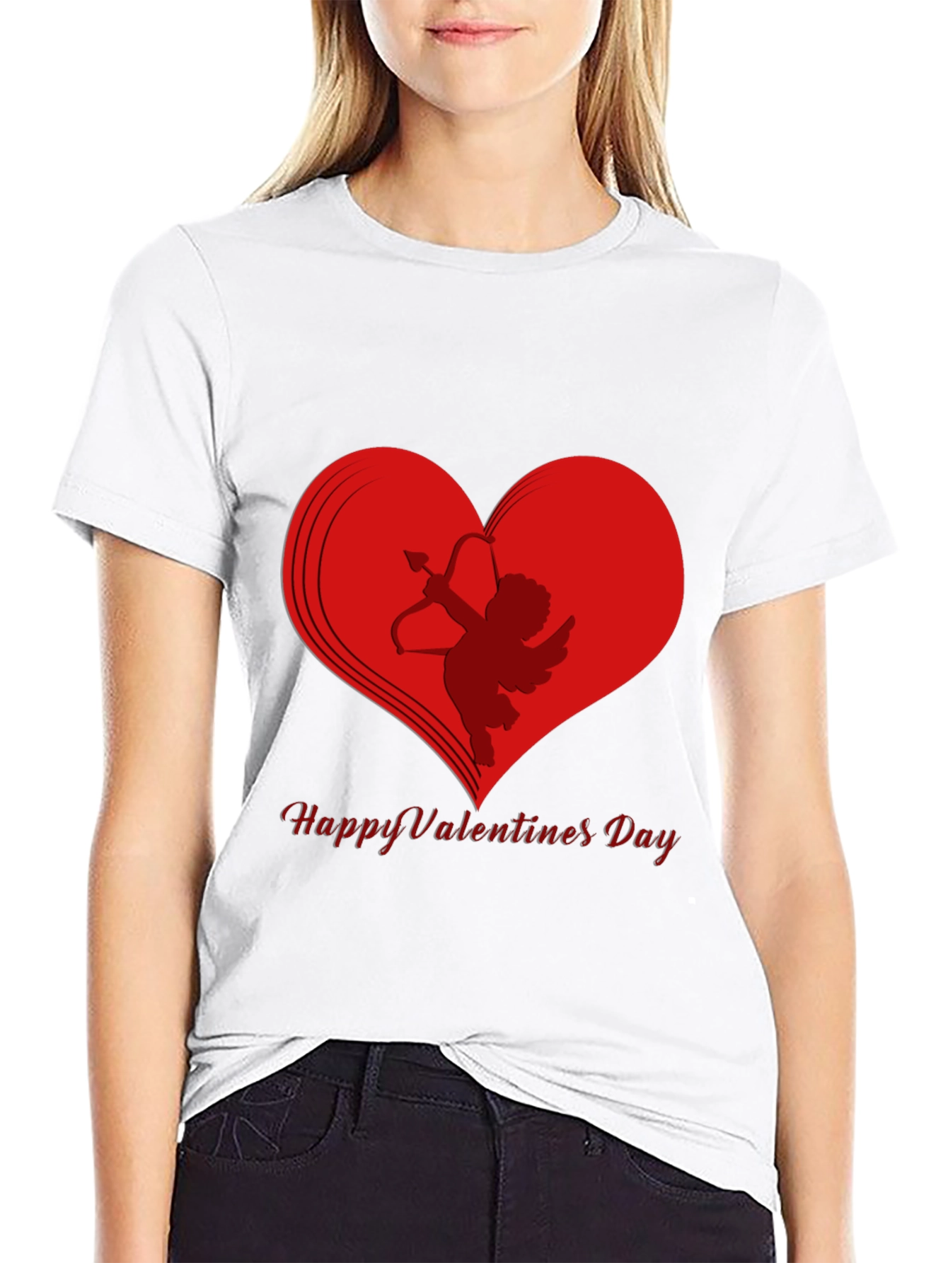Valentines Day Cupid Heart T-Shirt