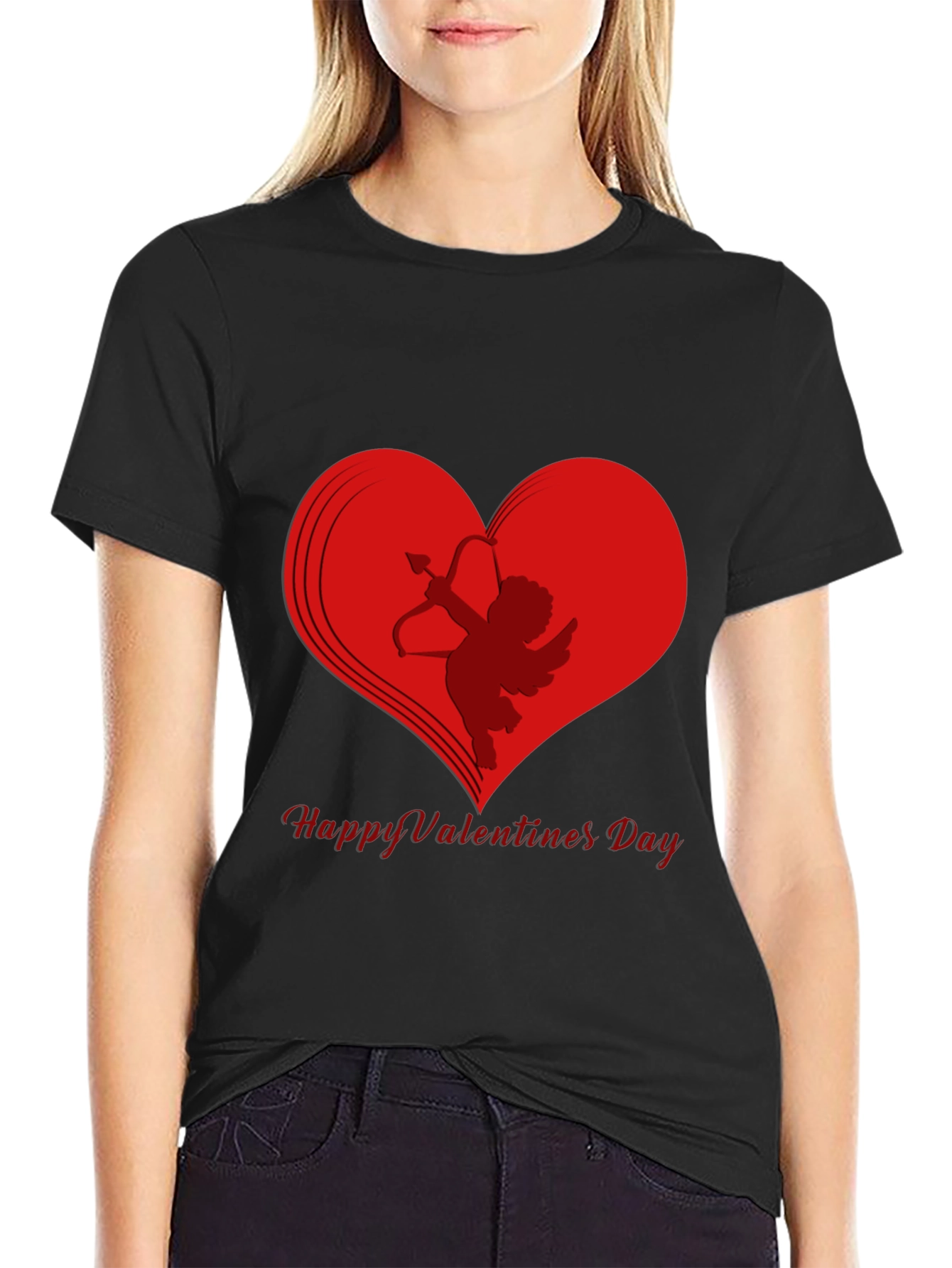 Valentines Day Cupid Heart T-Shirt