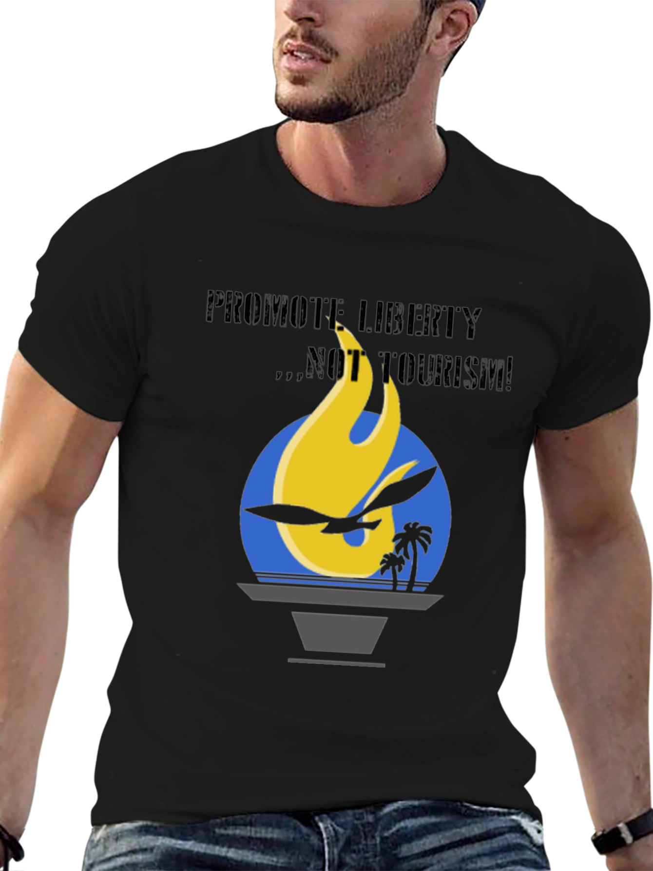 Promote Liberty Graphic T-Shirt