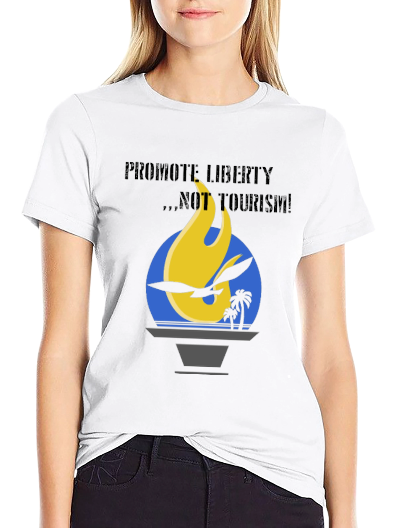 Promote Liberty Graphic T-Shirt