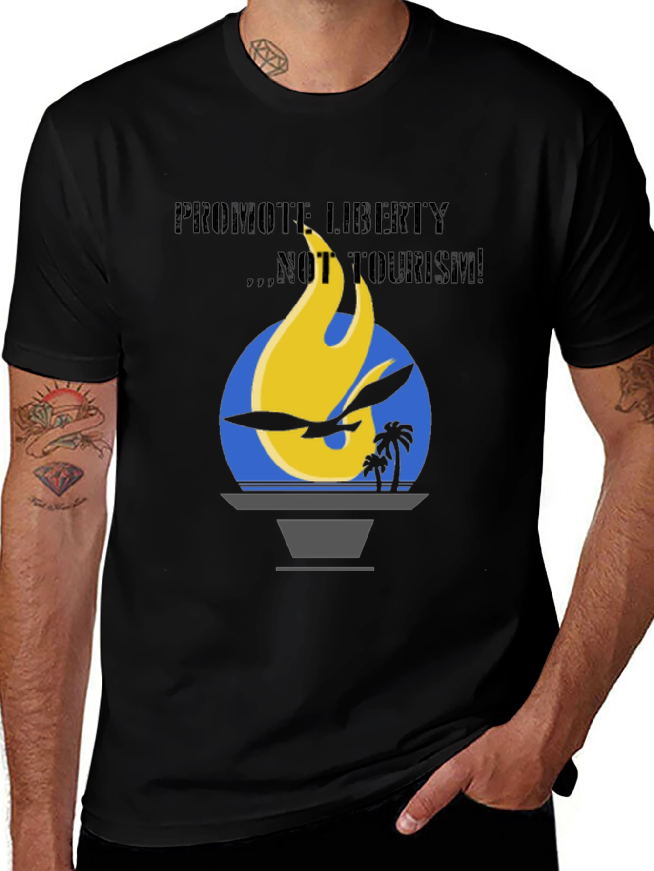 Promote Liberty Graphic T-Shirt