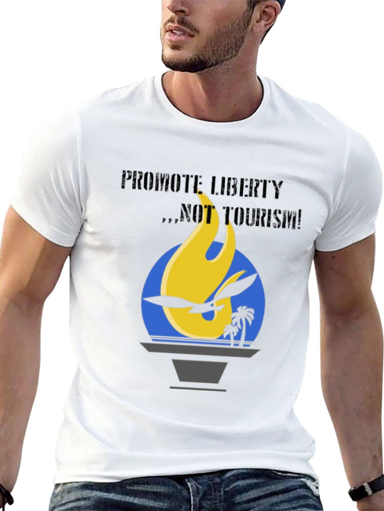 Promote Liberty Graphic T-Shirt