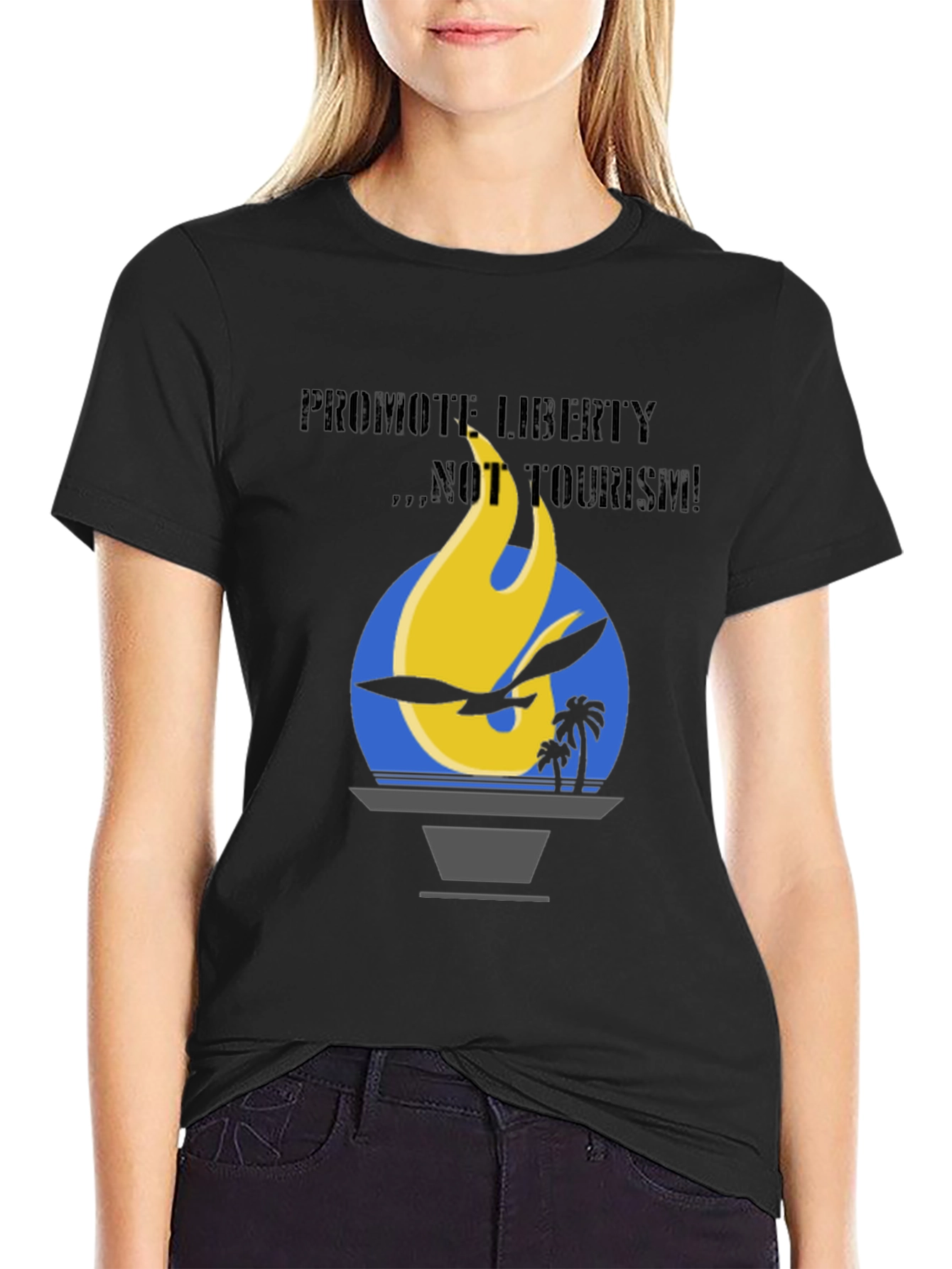 Promote Liberty Graphic T-Shirt