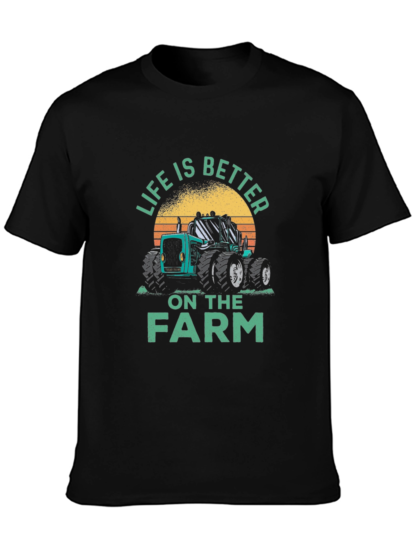 Life is Better on the Farm Tractor T-Shirt