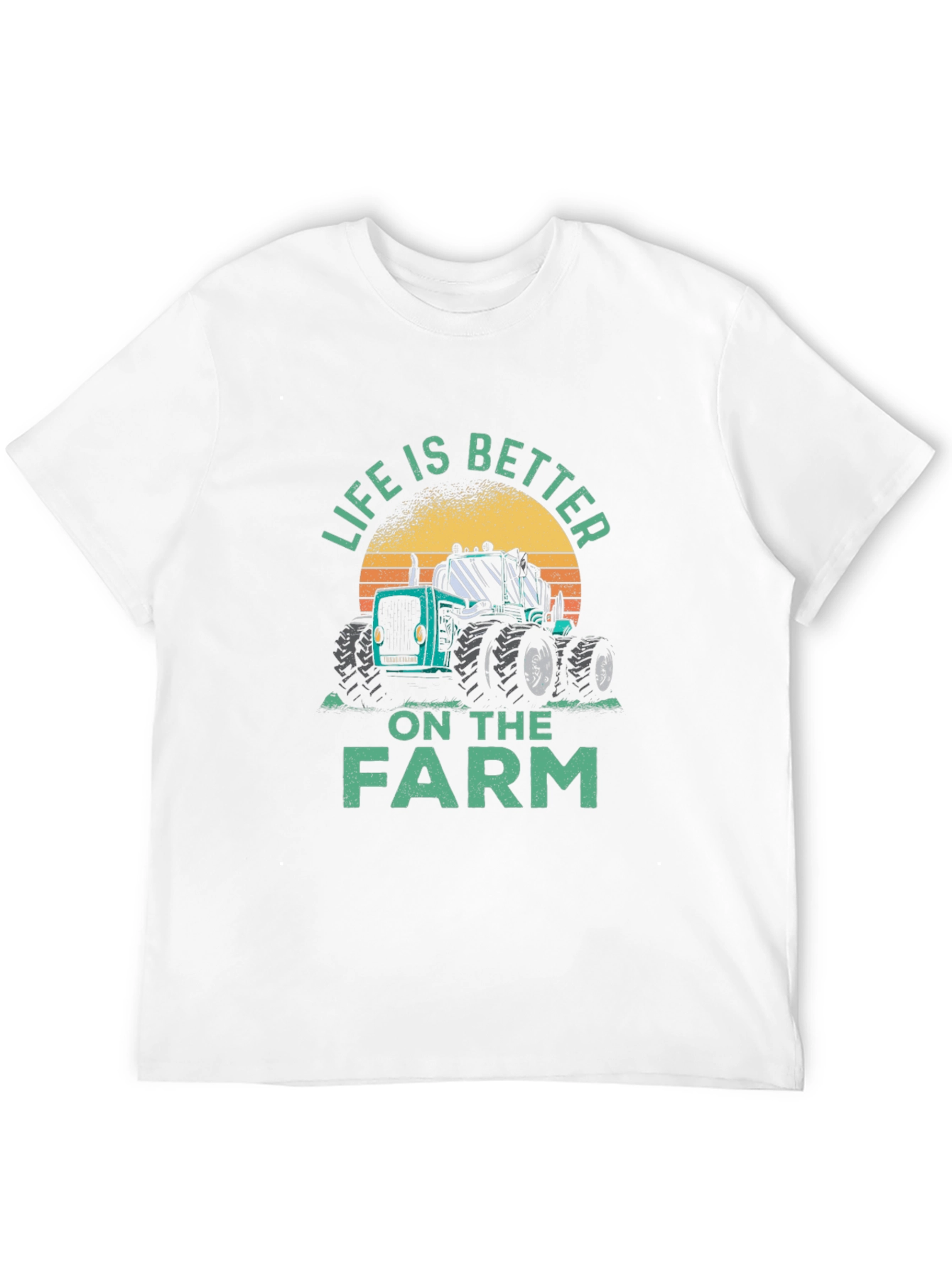 Life is Better on the Farm Tractor T-Shirt