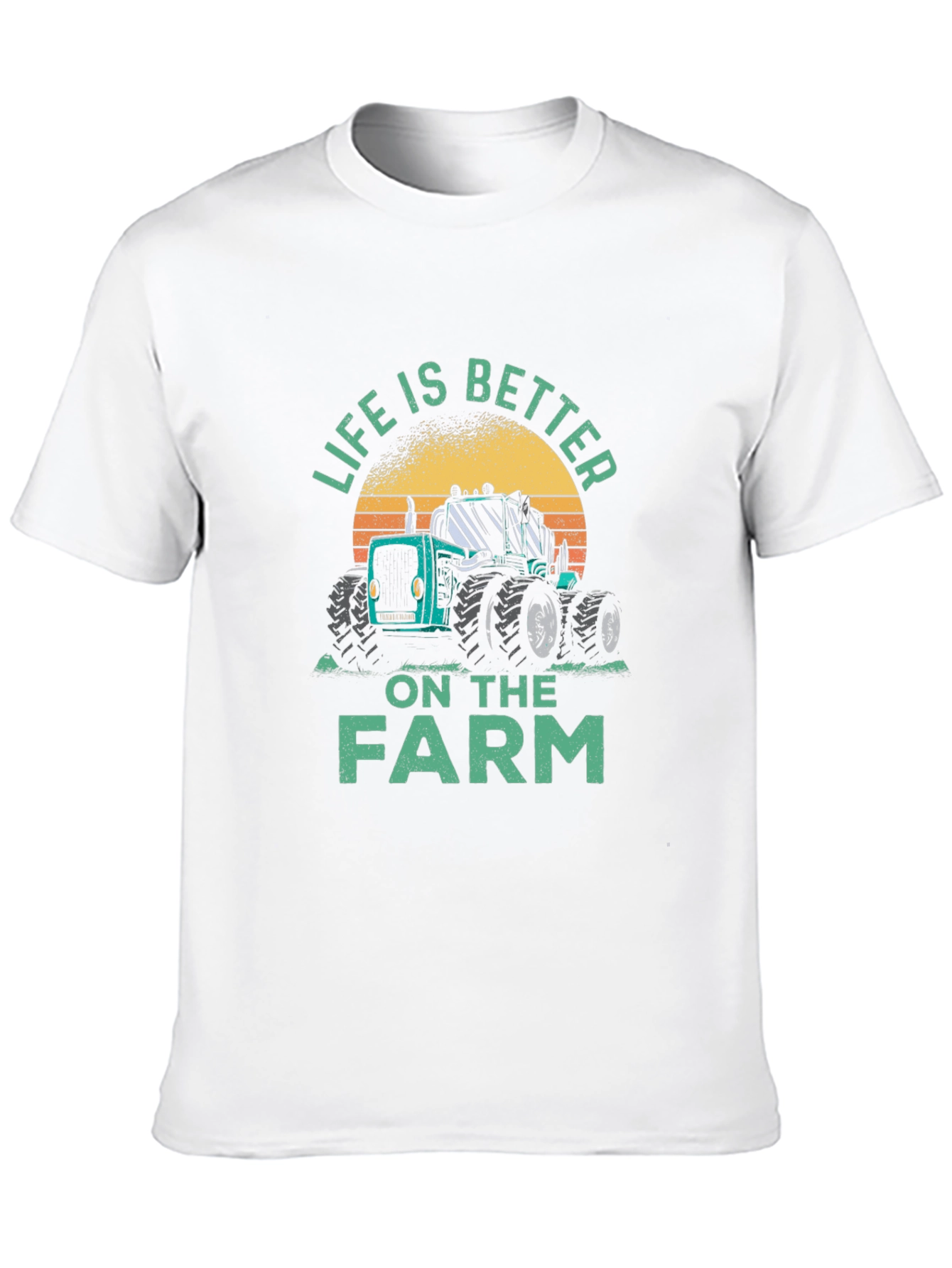 Life is Better on the Farm Tractor T-Shirt