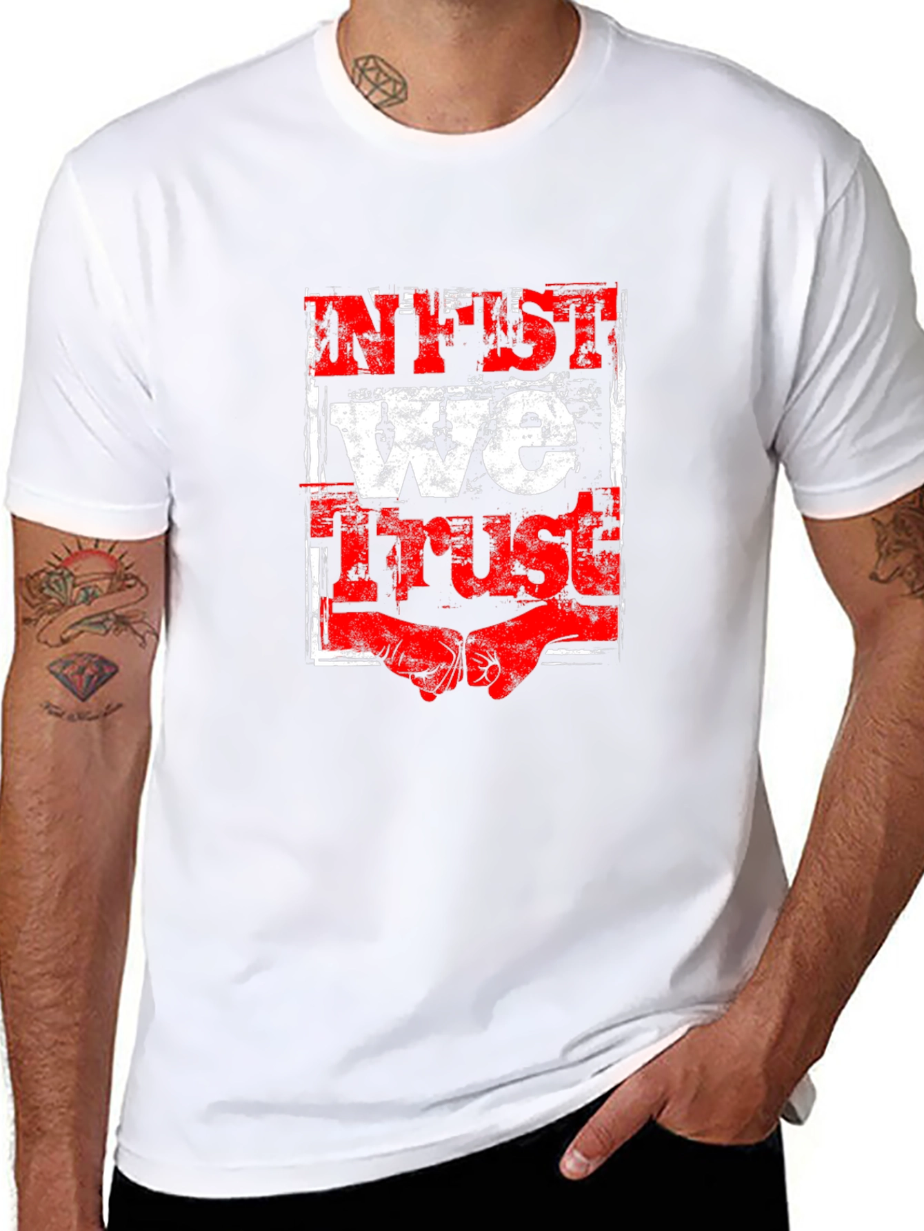 NFT We Trust T-Shirt - Graphic Print