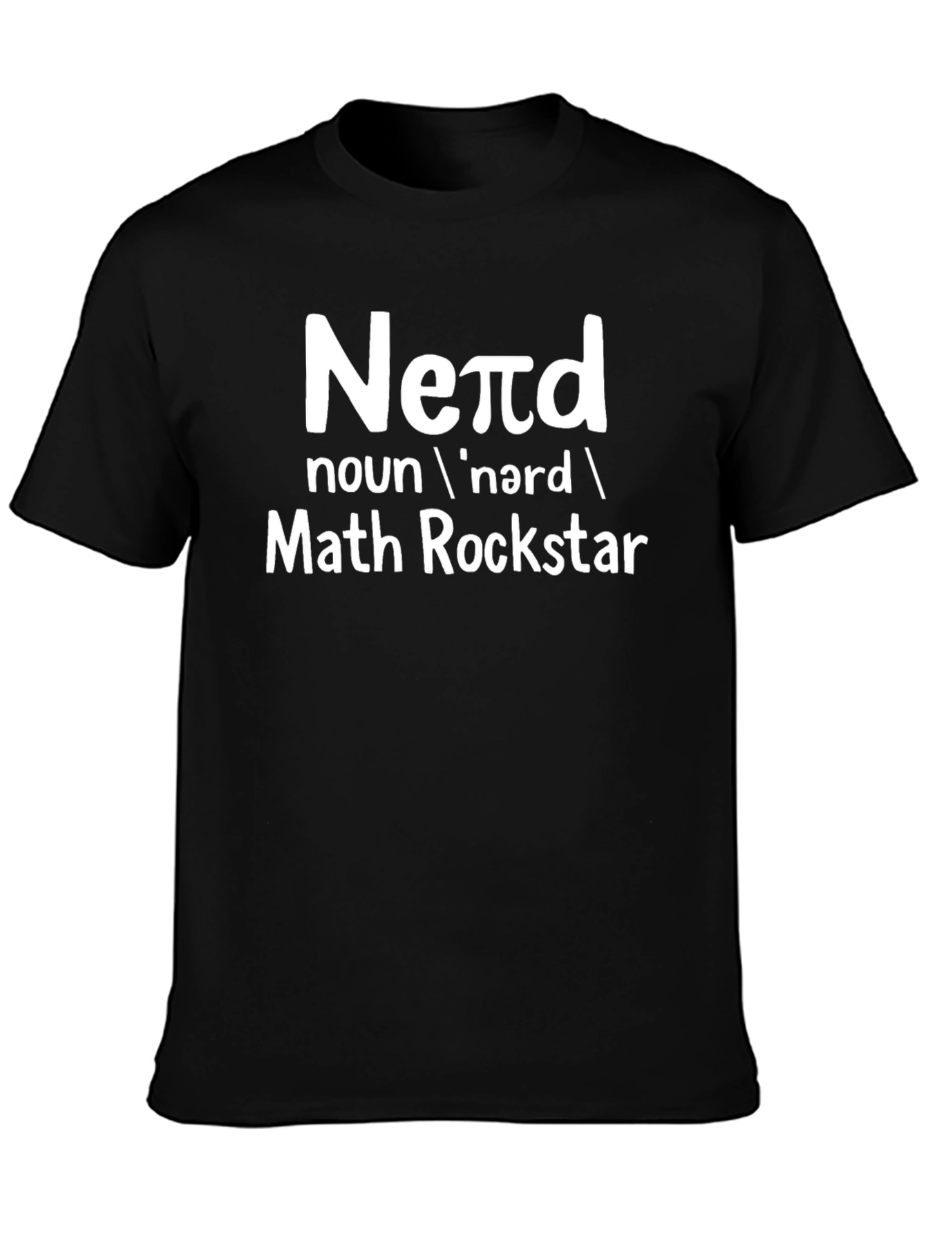 Nerd Pi Math Rockstar T-Shirt