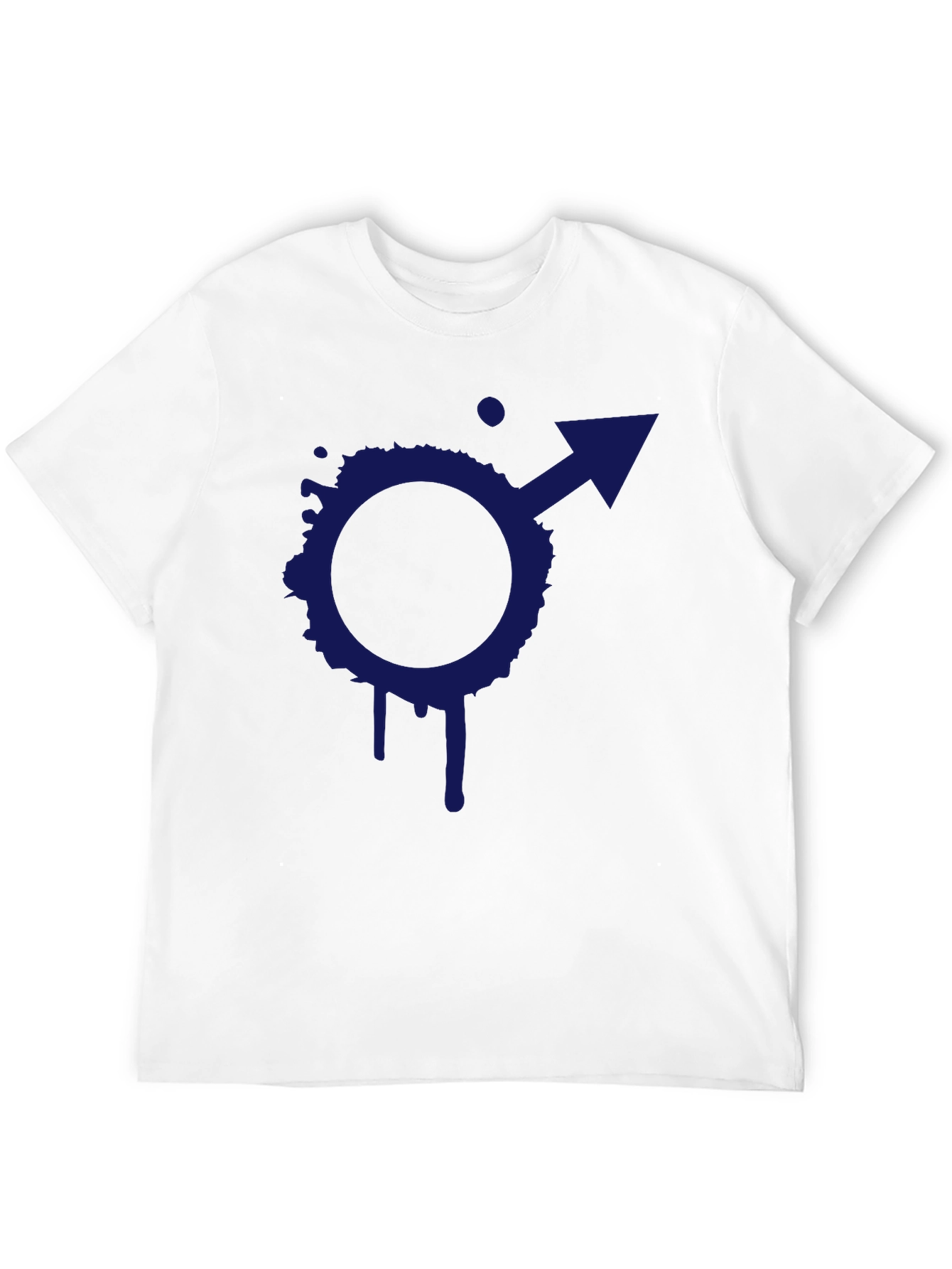 Cool Symbol Graphic Black T-Shirt