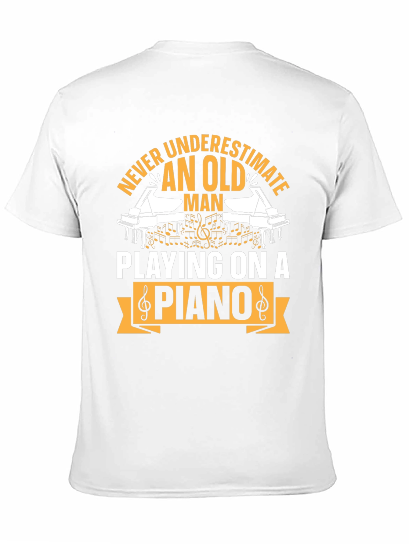 Never Underestimate an Old Man T-Shirt