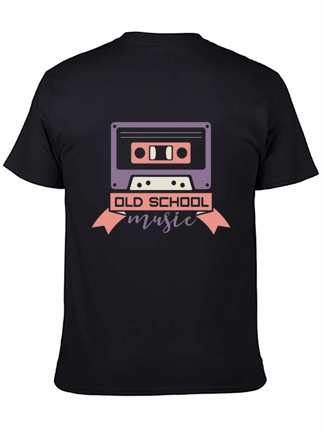 Old School Music Cassette Tape T-Shirt