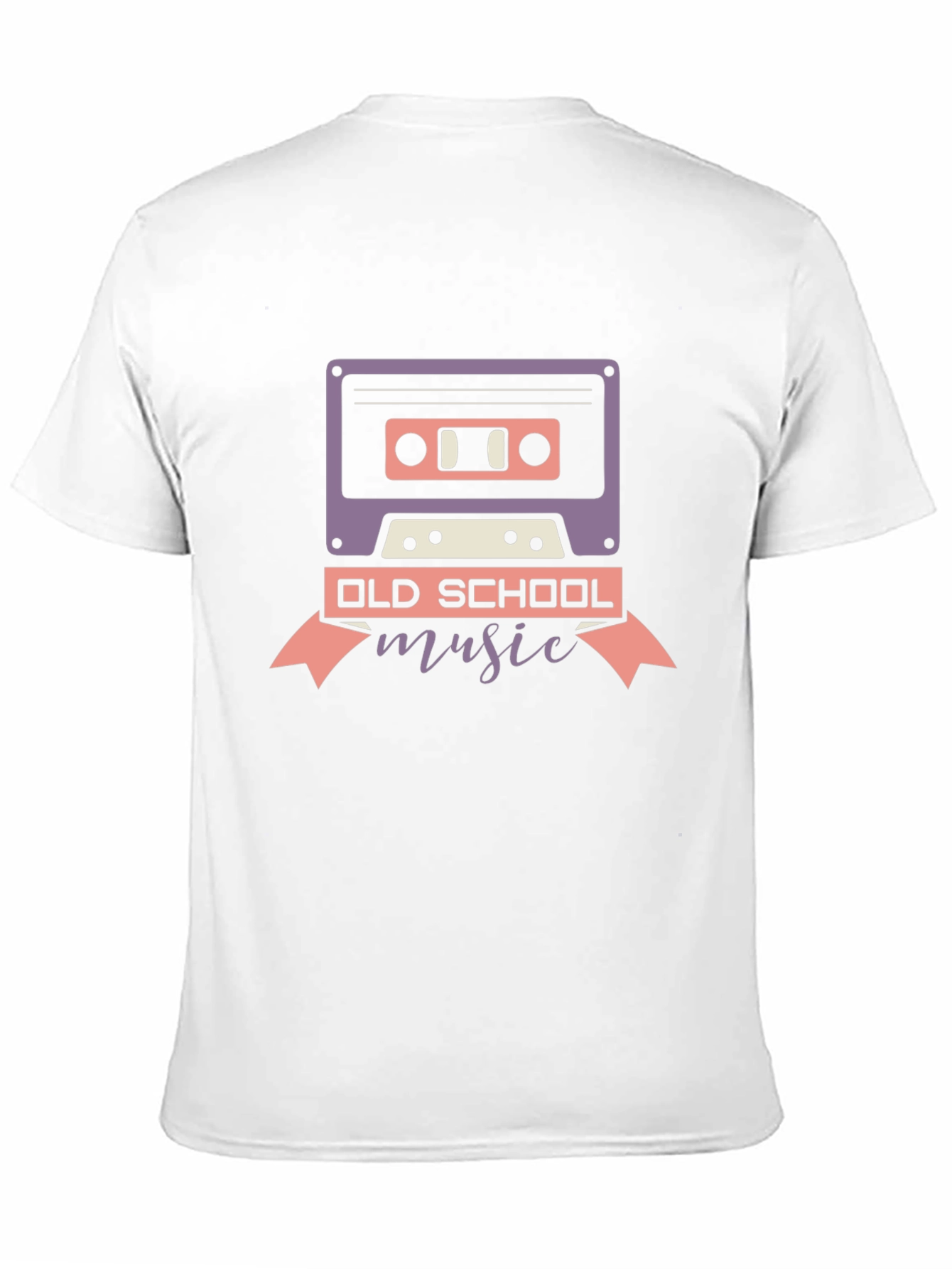 Old School Music Cassette Tape T-Shirt