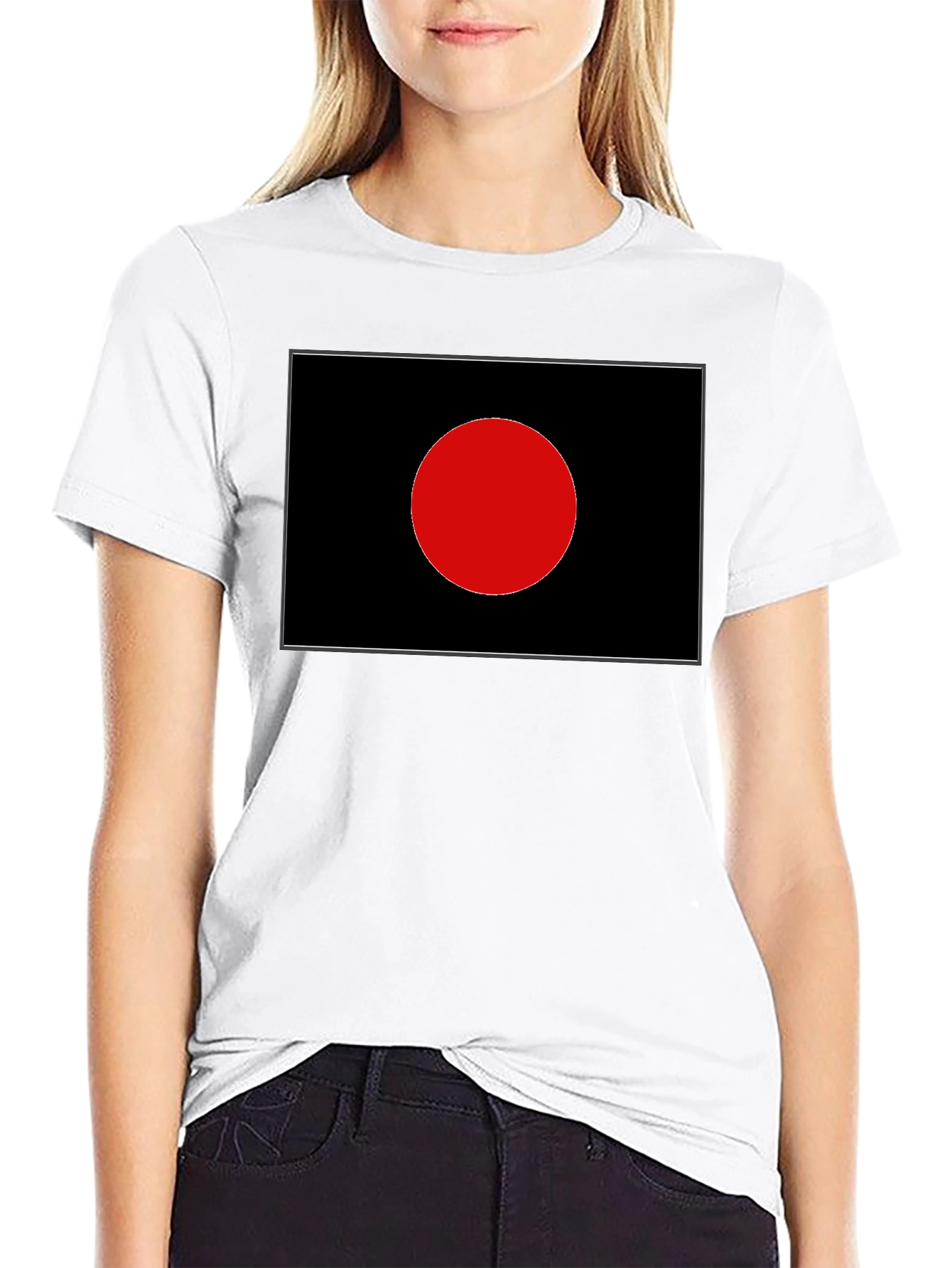 Minimalist Japan Flag T-Shirt - Classic Design