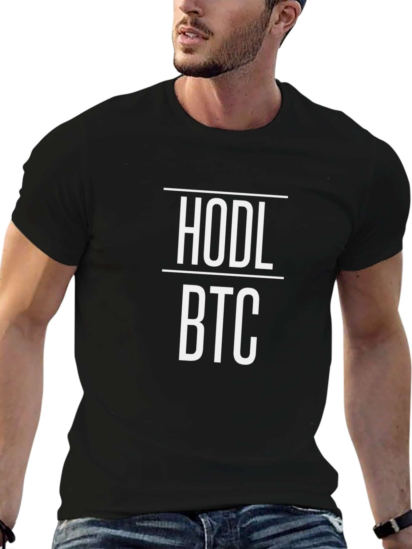 HODL BTC Crypto T-Shirt - Bitcoin Investment Tee