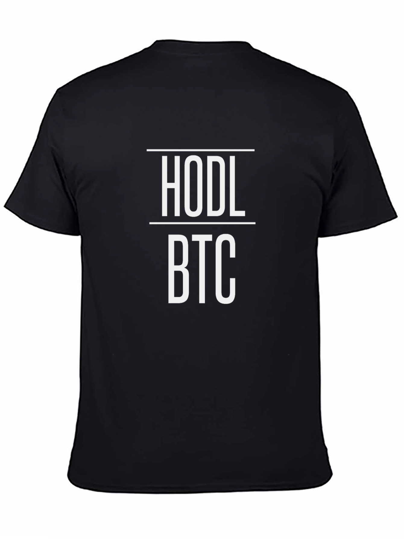 HODL BTC Crypto T-Shirt - Bitcoin Investment Tee