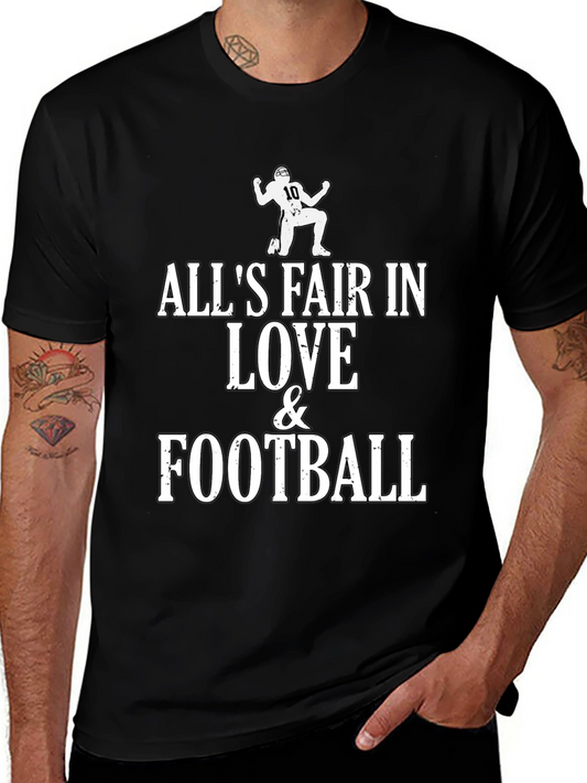 Alls Fair in Love & Football Graphic Tee