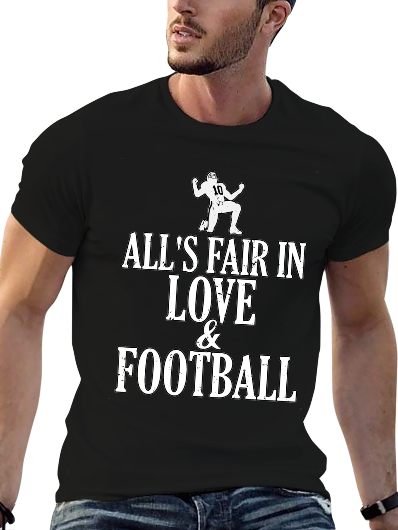 Alls Fair in Love & Football Graphic Tee