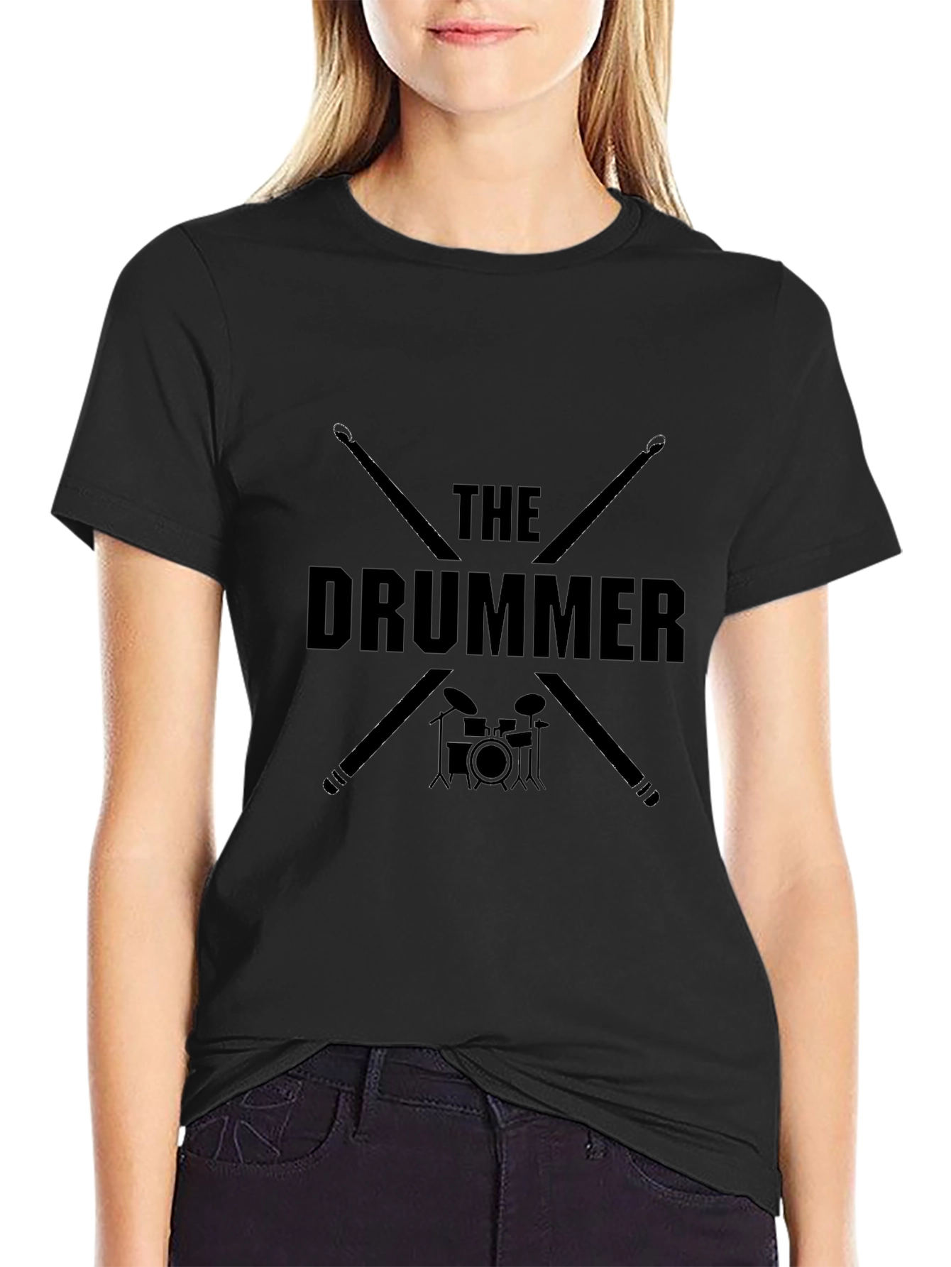 The Drummer Graphic Tee - Musician T-Shirt