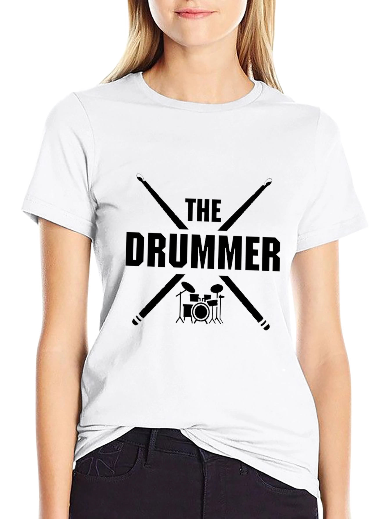 The Drummer Graphic Tee - Musician T-Shirt