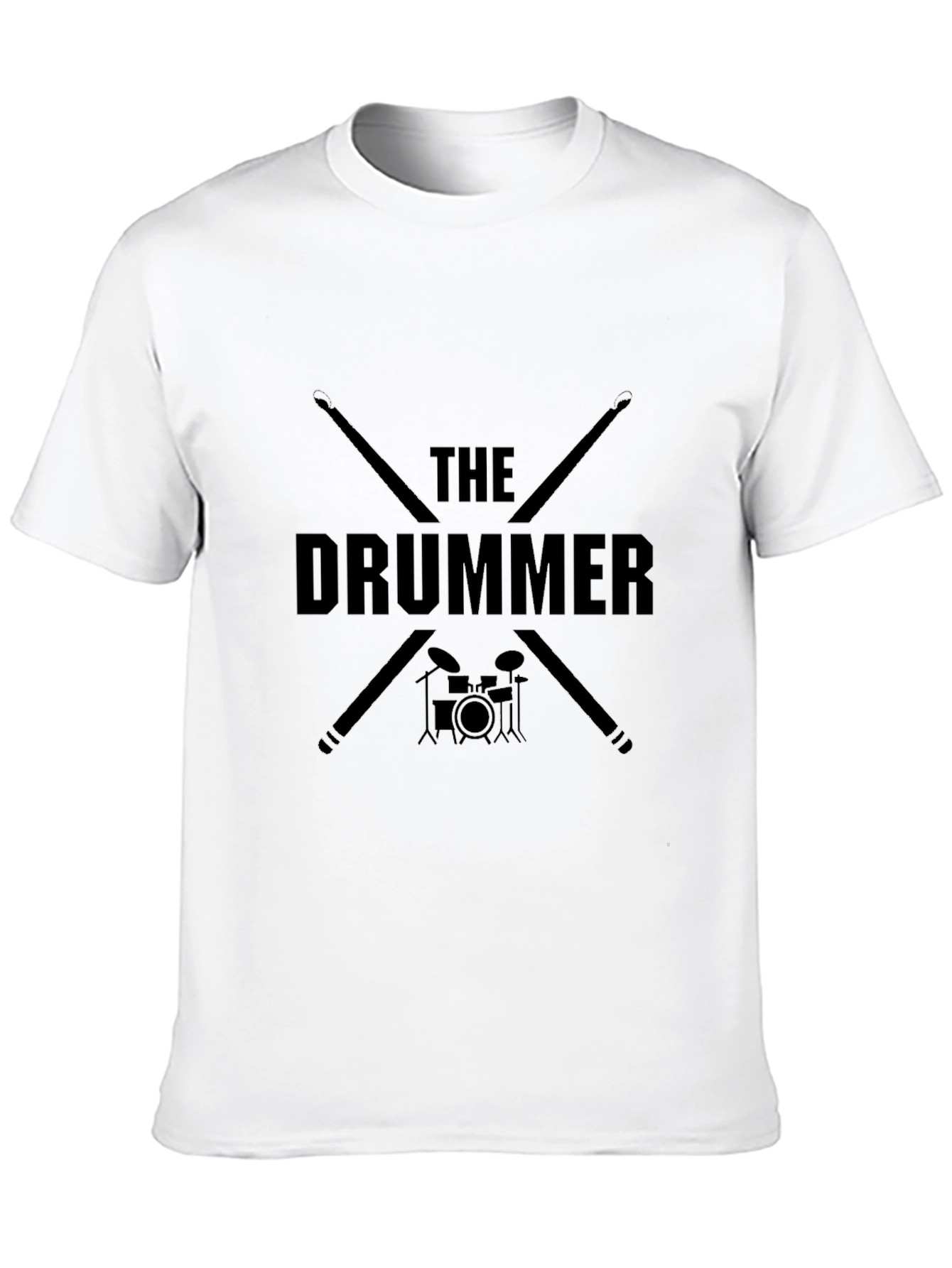 The Drummer Graphic Tee - Musician T-Shirt