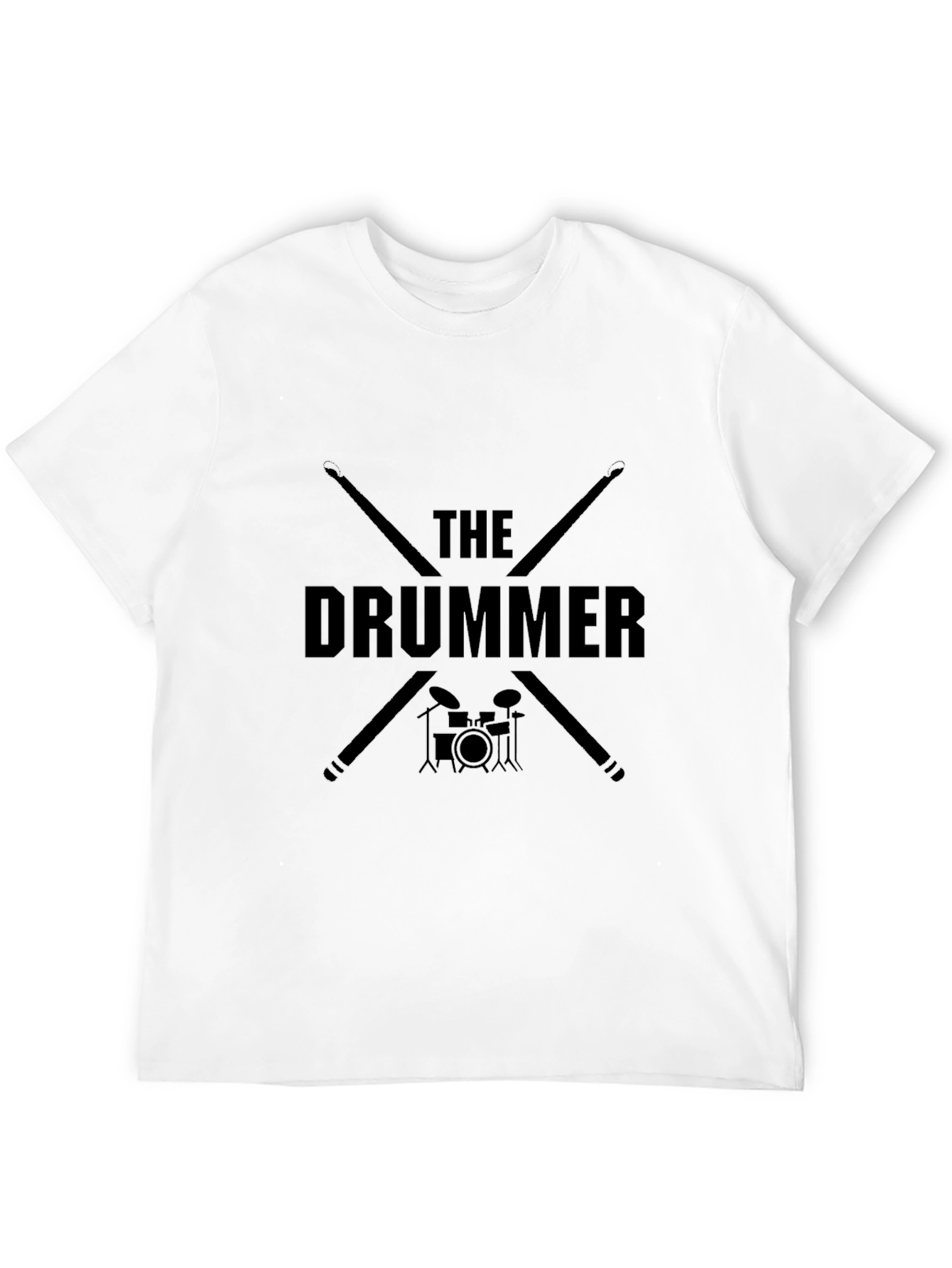The Drummer Graphic Tee - Musician T-Shirt