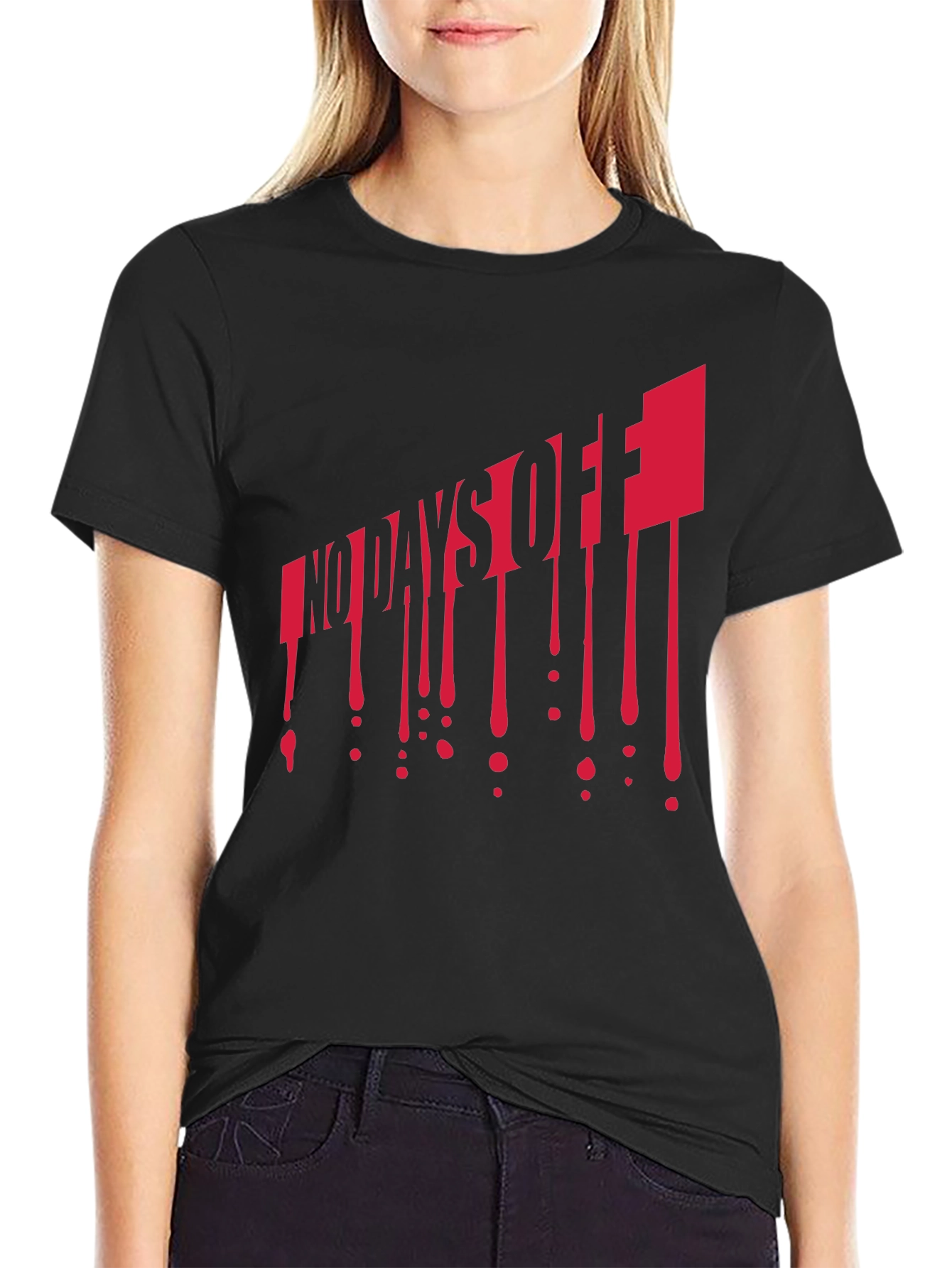 No Days Off Graphic T-Shirt