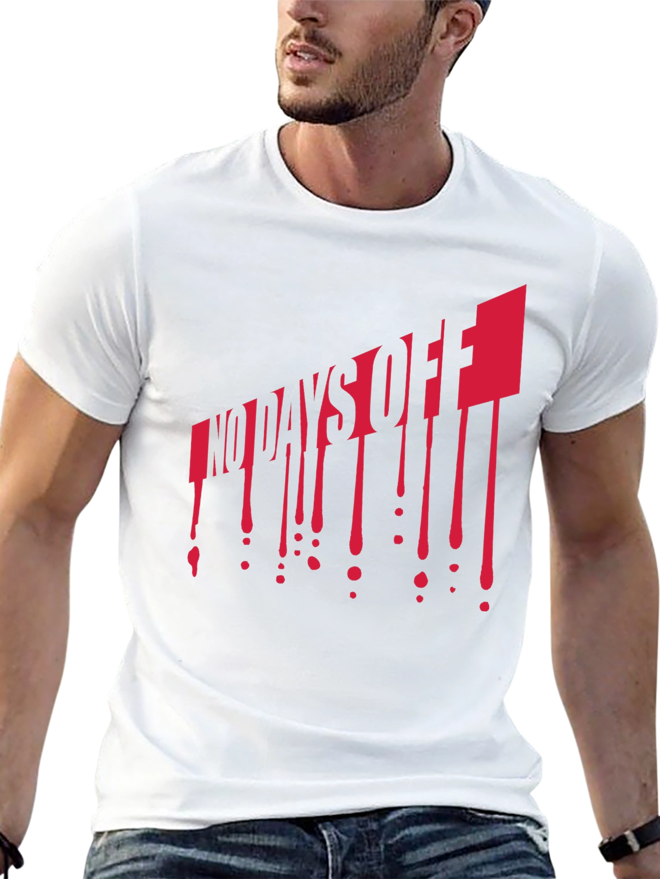 No Days Off Graphic T-Shirt