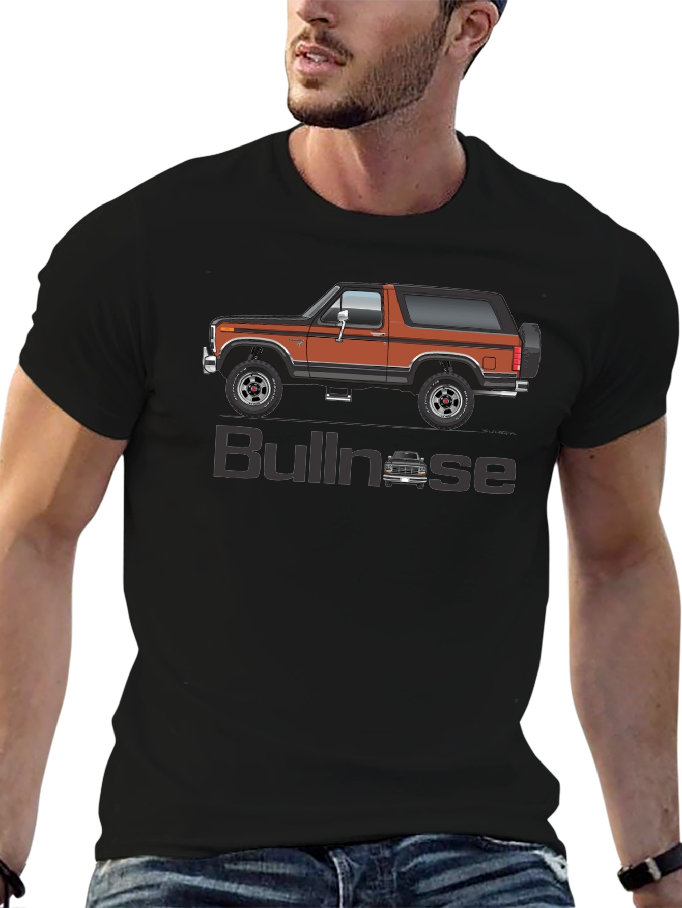 Classic Bronco Bullnose Graphic Tee