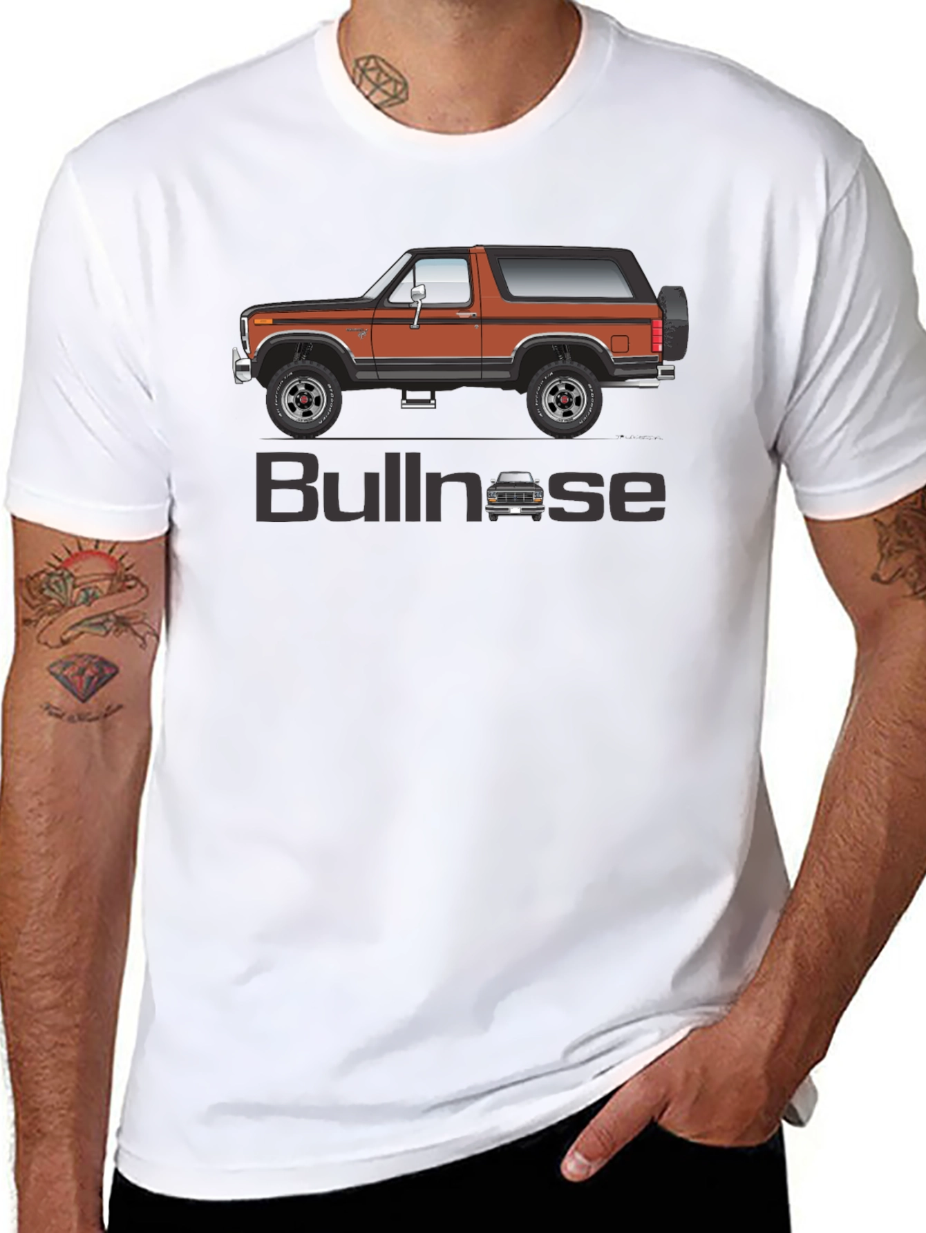 Classic Bronco Bullnose Graphic Tee