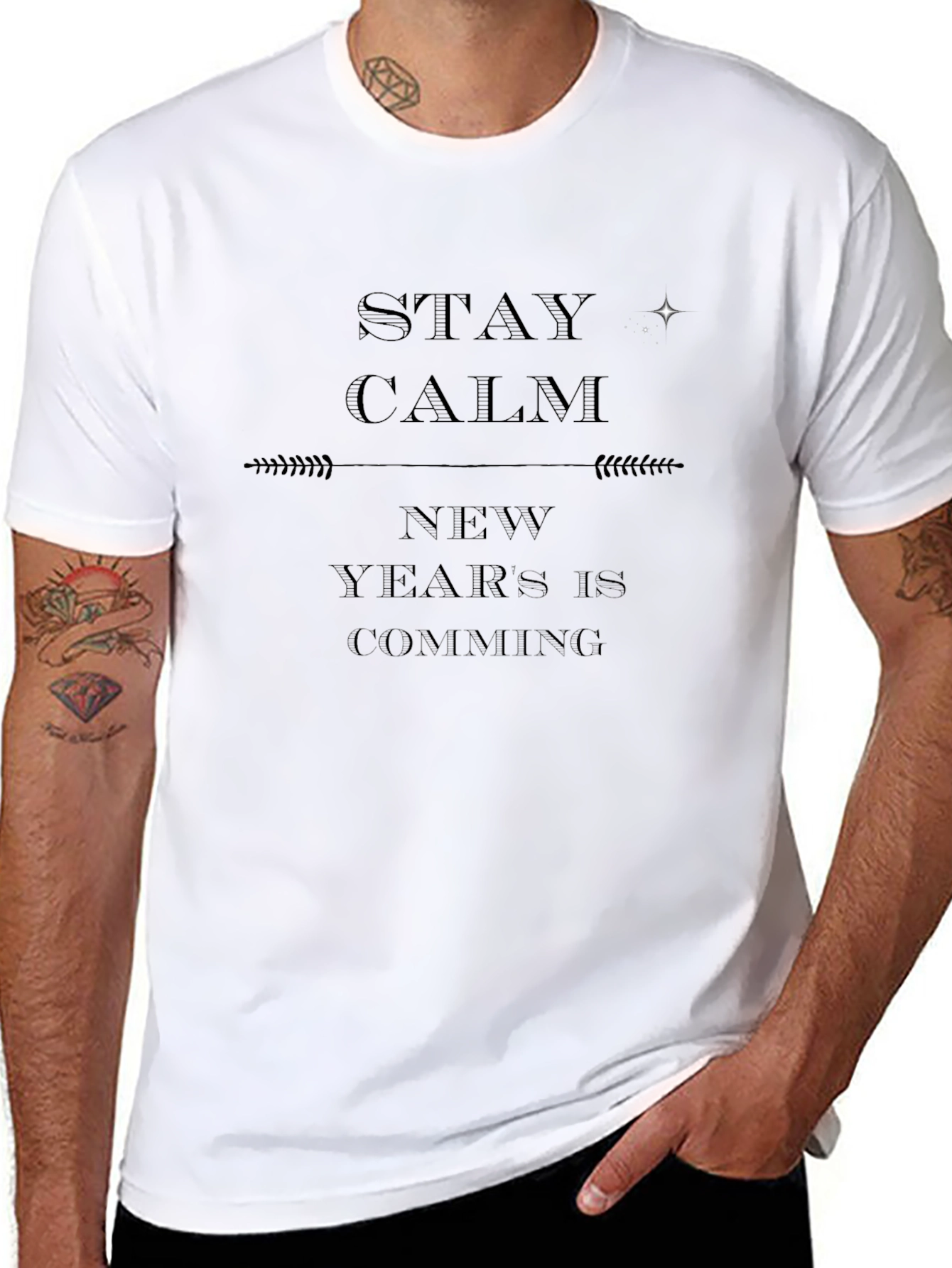 Stay Calm New Years T-Shirt