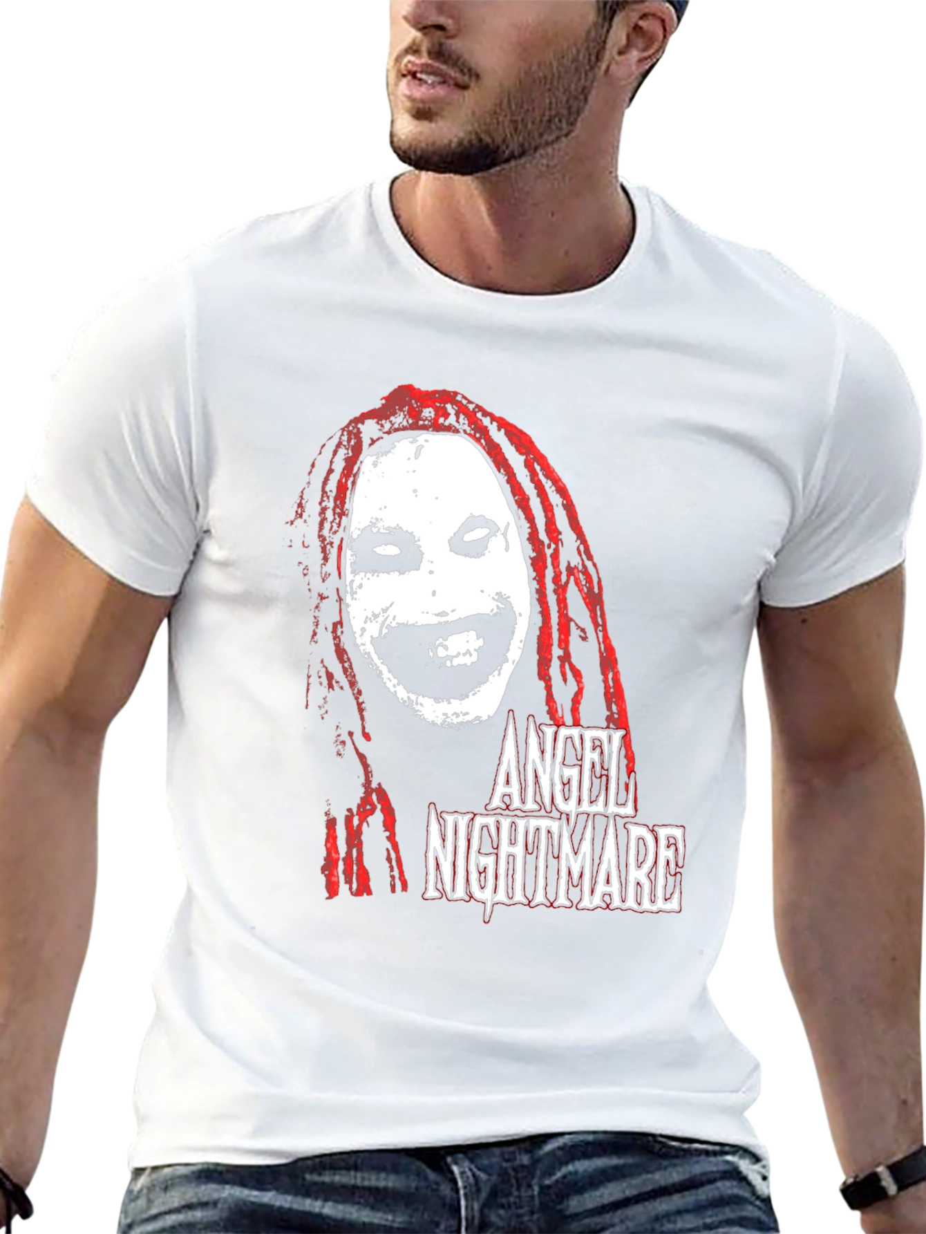 Angel Nightmare Graphic T-Shirt - Horror Tee