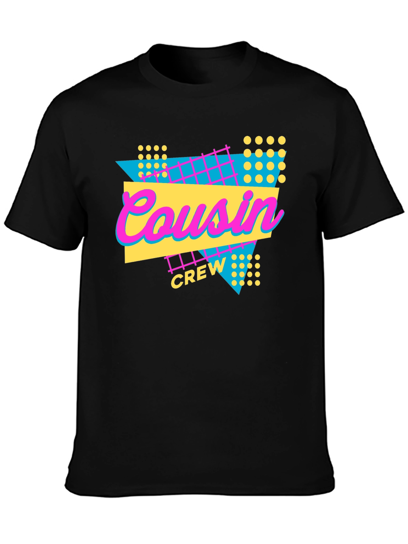 Cousin Crew T-Shirt - 80s Retro Style