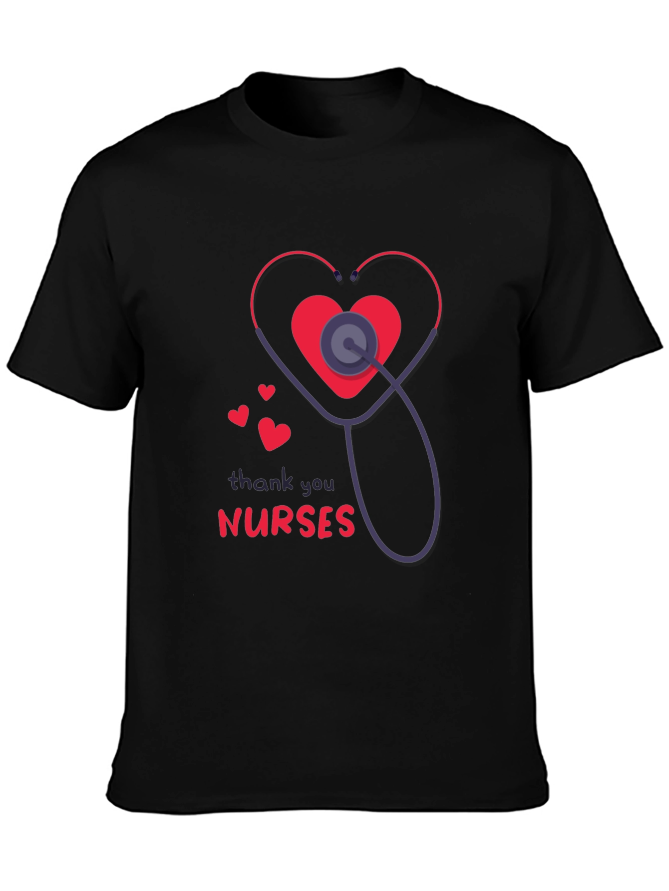 Thank You Nurses Graphic T-Shirt