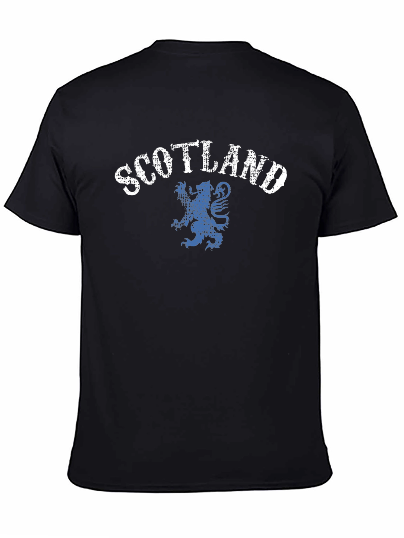 Scotland Graphic T-Shirt - Distressed Print