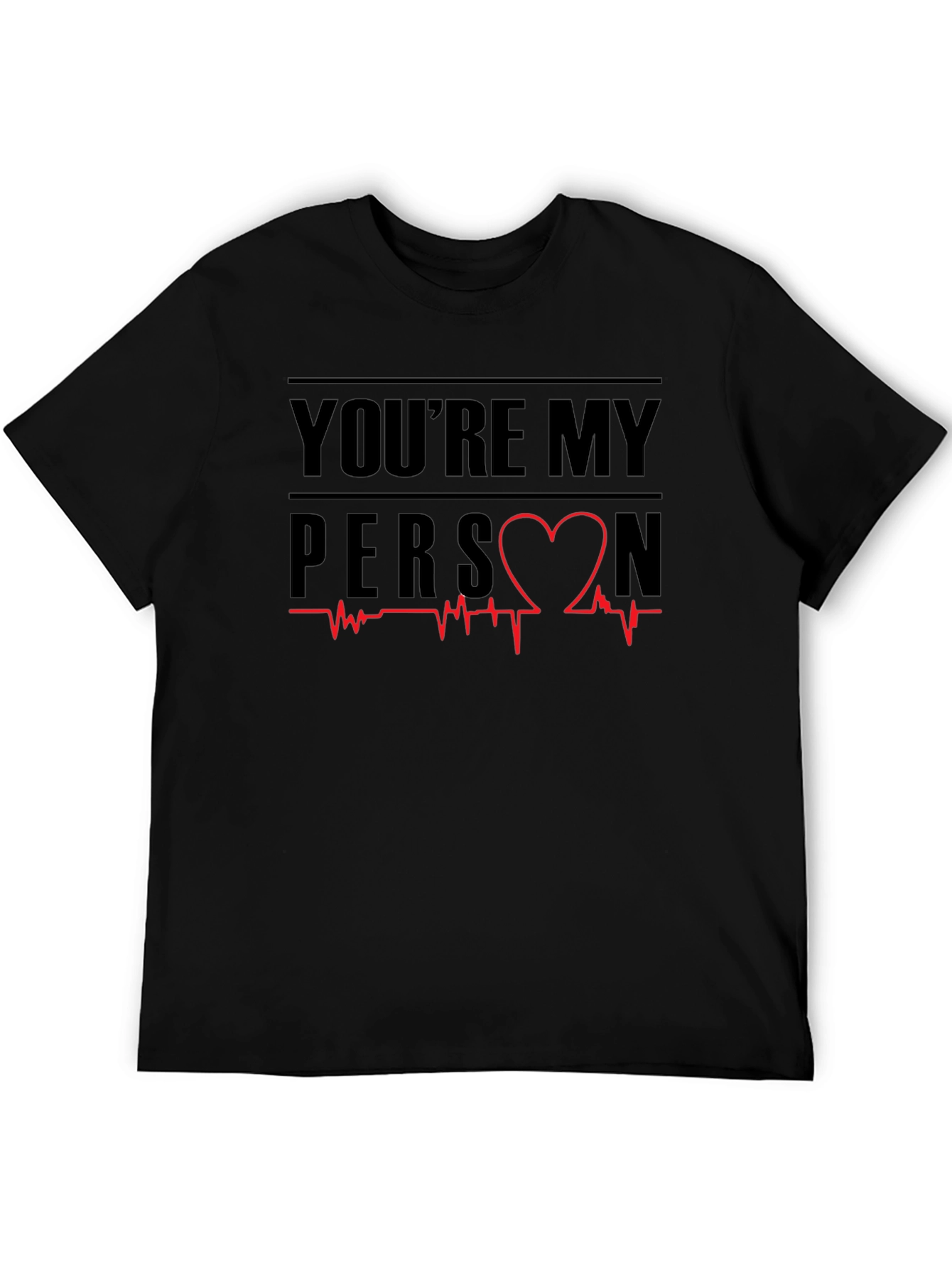 Youre My Person Heartbeat T-Shirt - Greys Anatomy