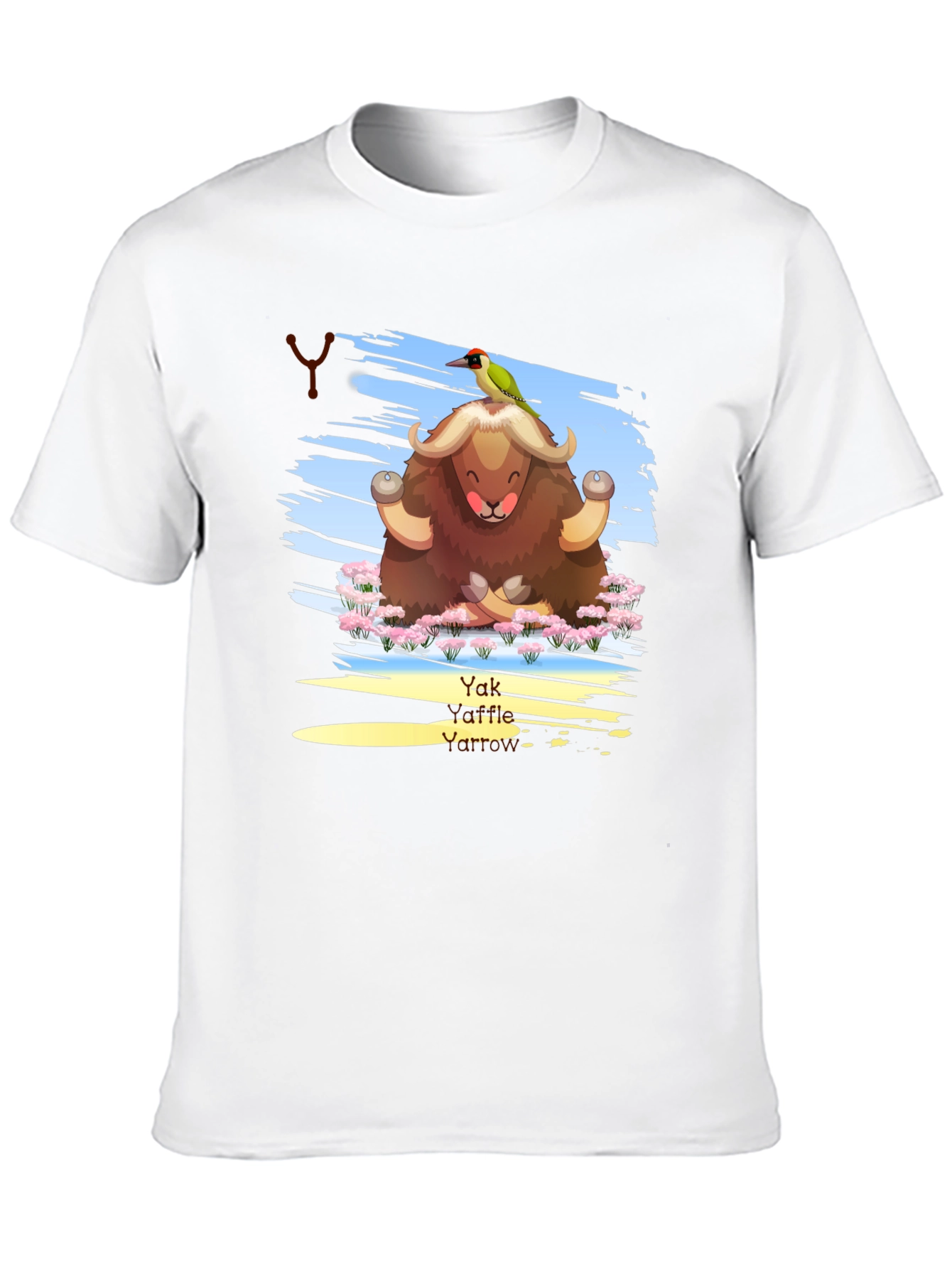 Yak Yoga T-Shirt - Meditating Animal Tee