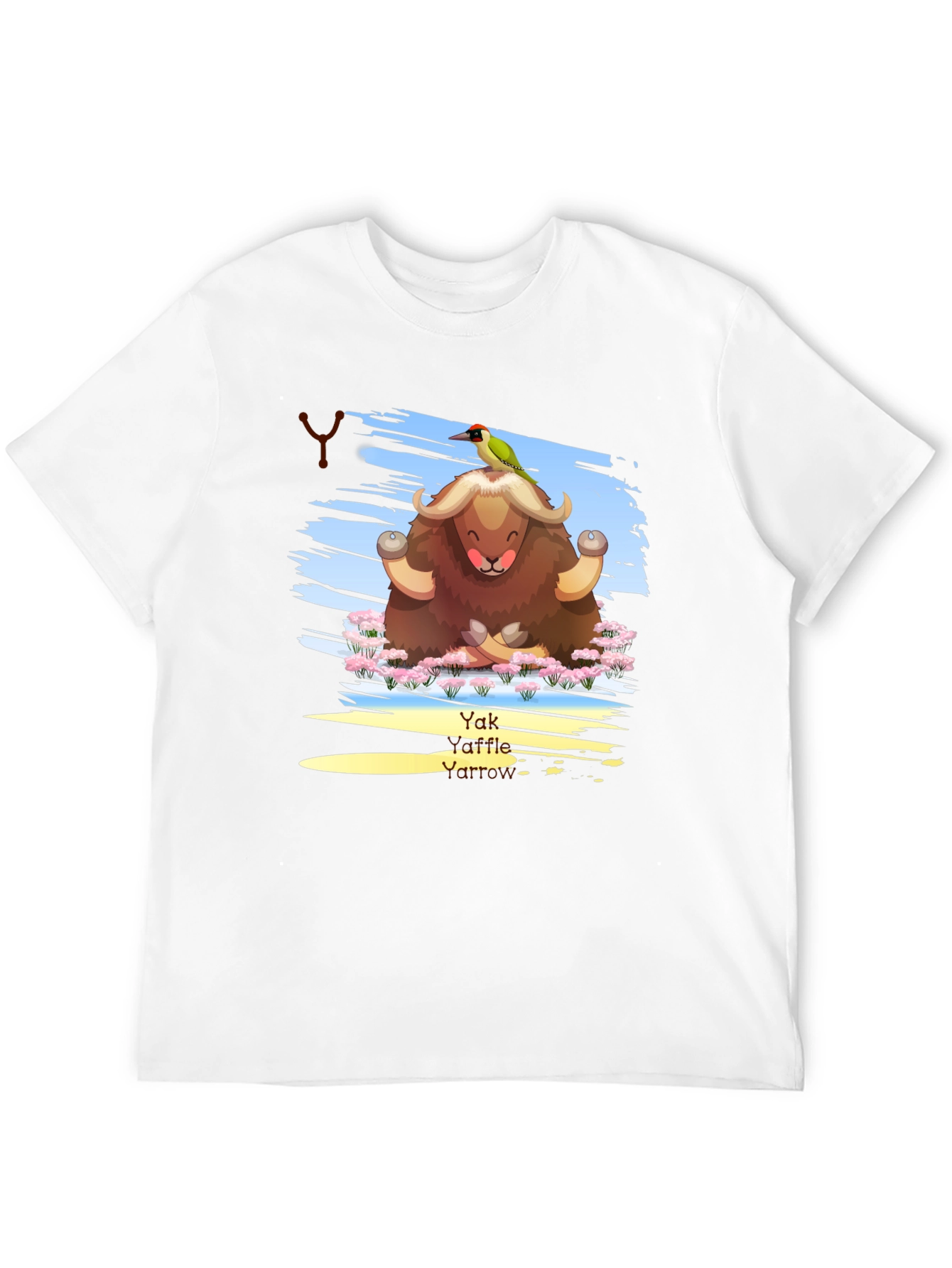 Yak Yoga T-Shirt - Meditating Animal Tee