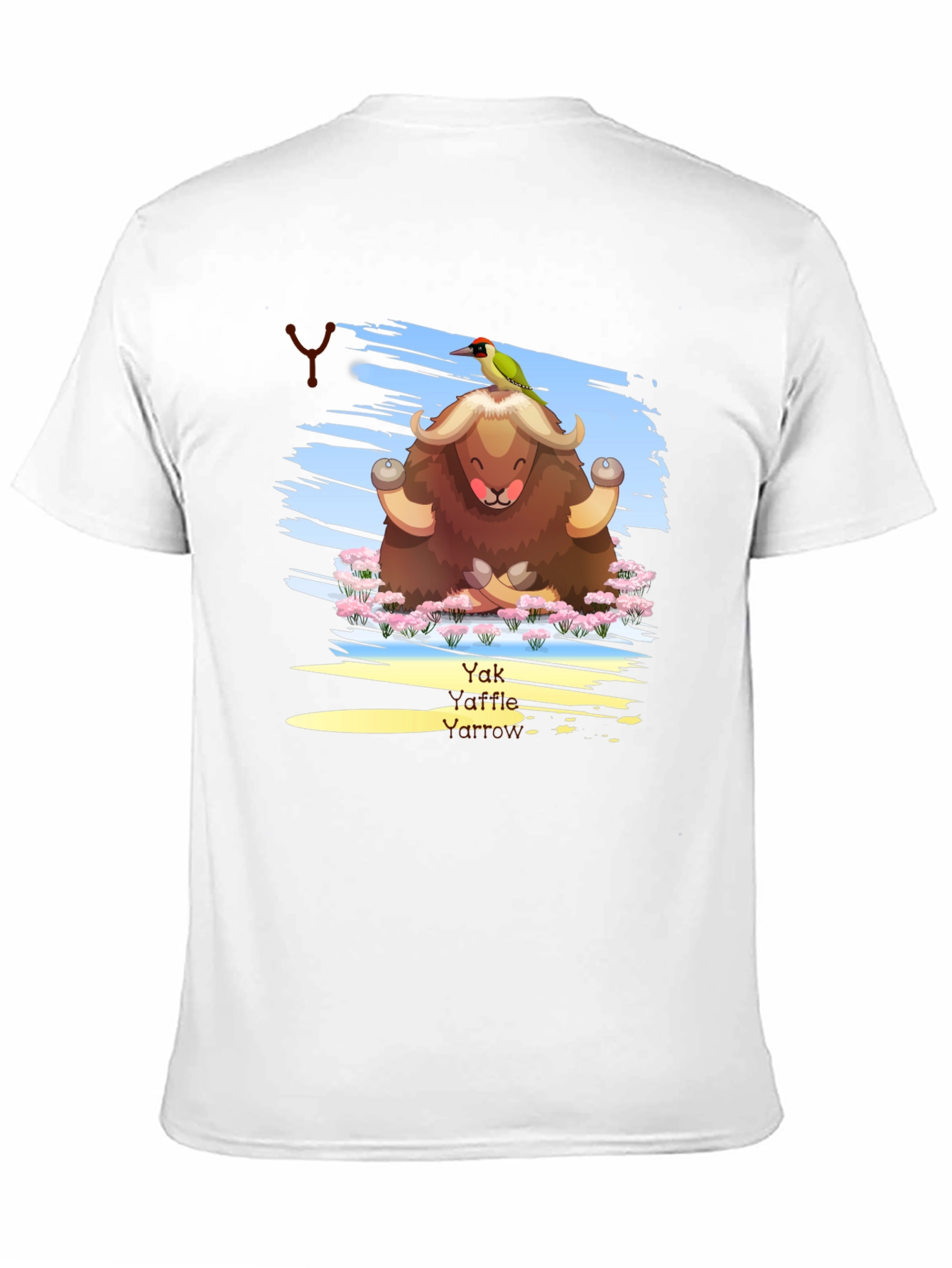 Yak Yoga T-Shirt - Meditating Animal Tee