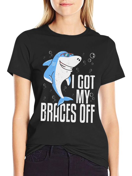 Shark Braces Off Graphic Tee