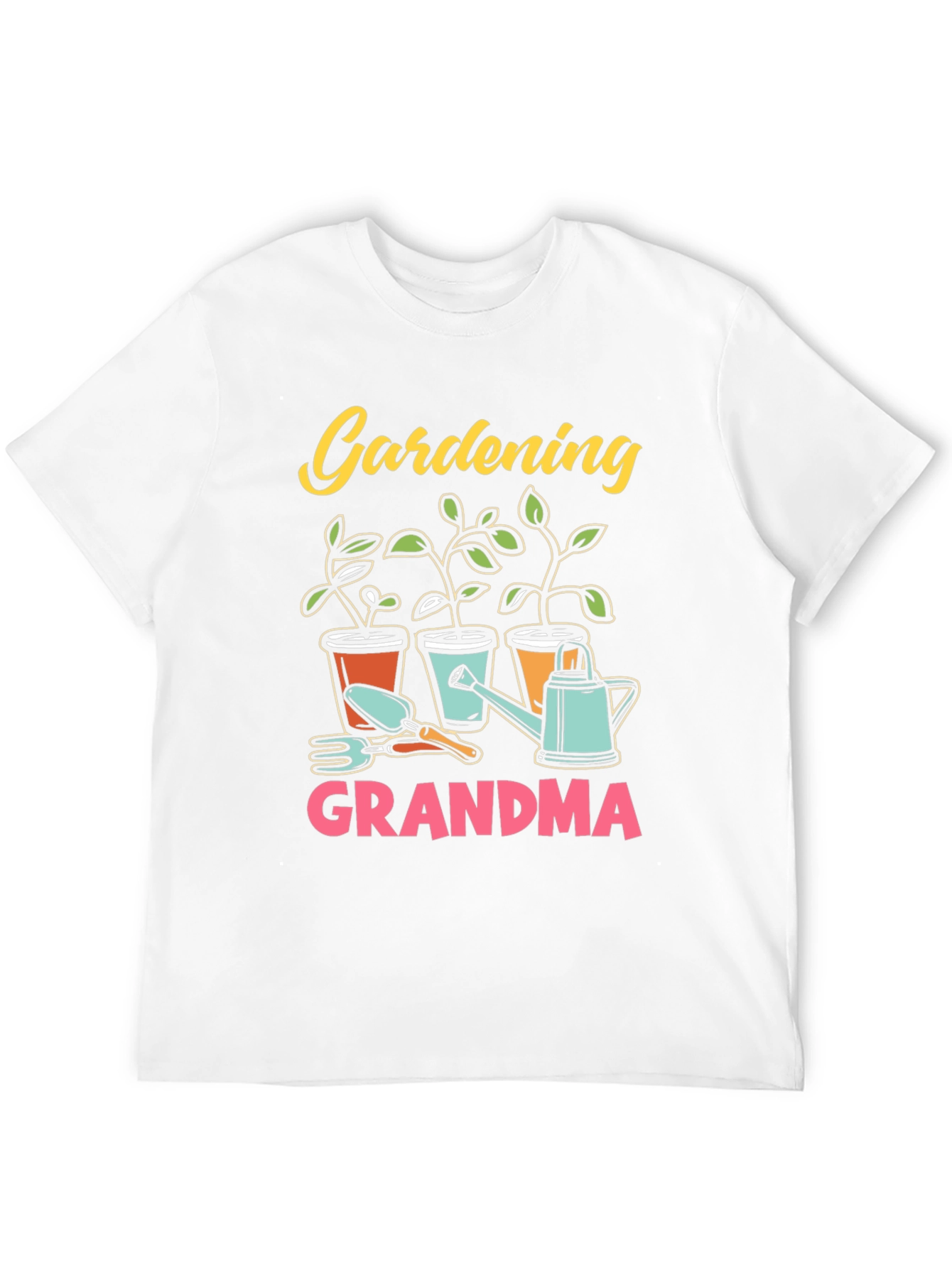 Gardening Grandma T-Shirt Black