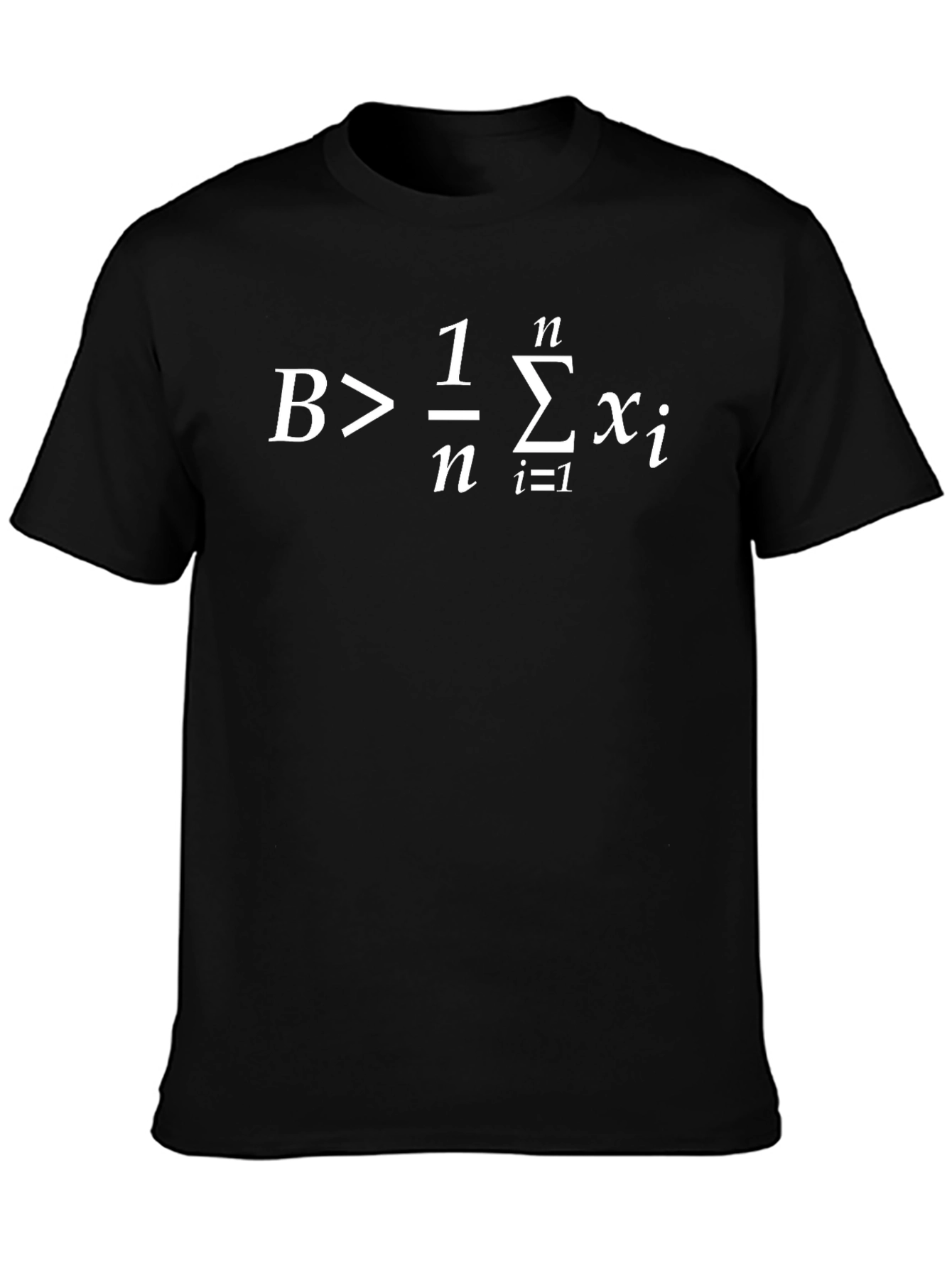 Math Formula T-Shirt - Average Calculation Tee