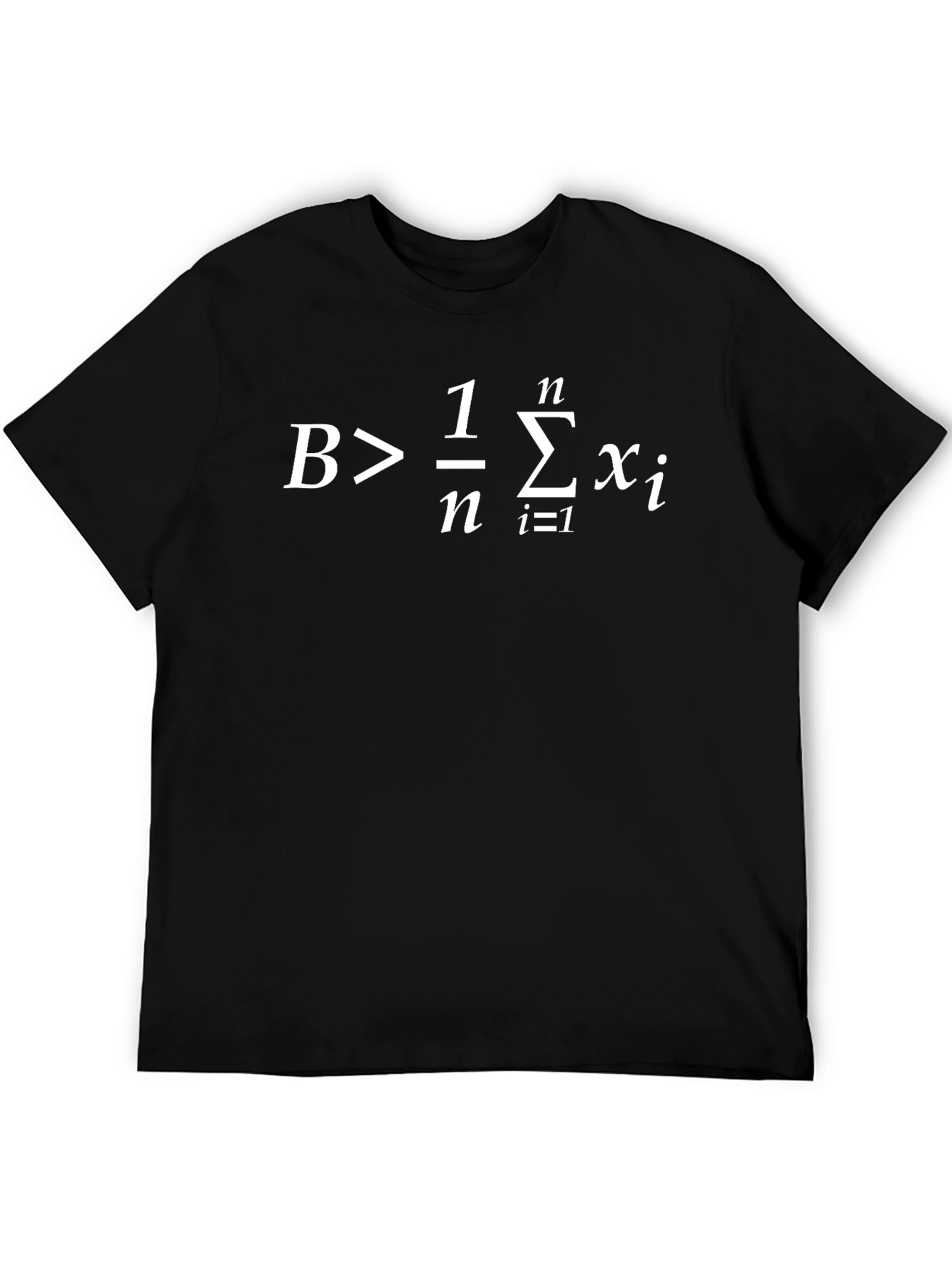 Math Formula T-Shirt - Average Calculation Tee