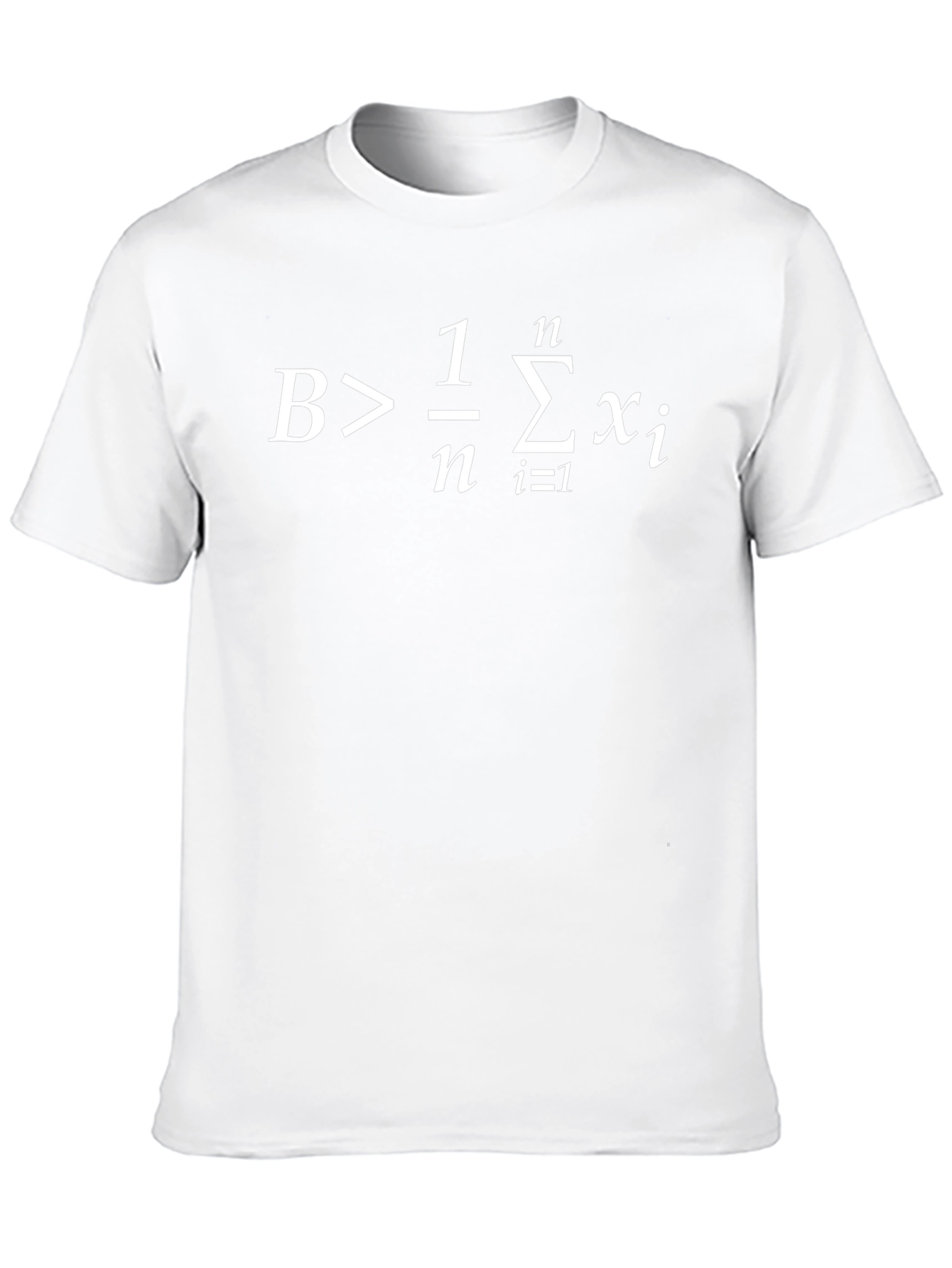 Math Formula T-Shirt - Average Calculation Tee