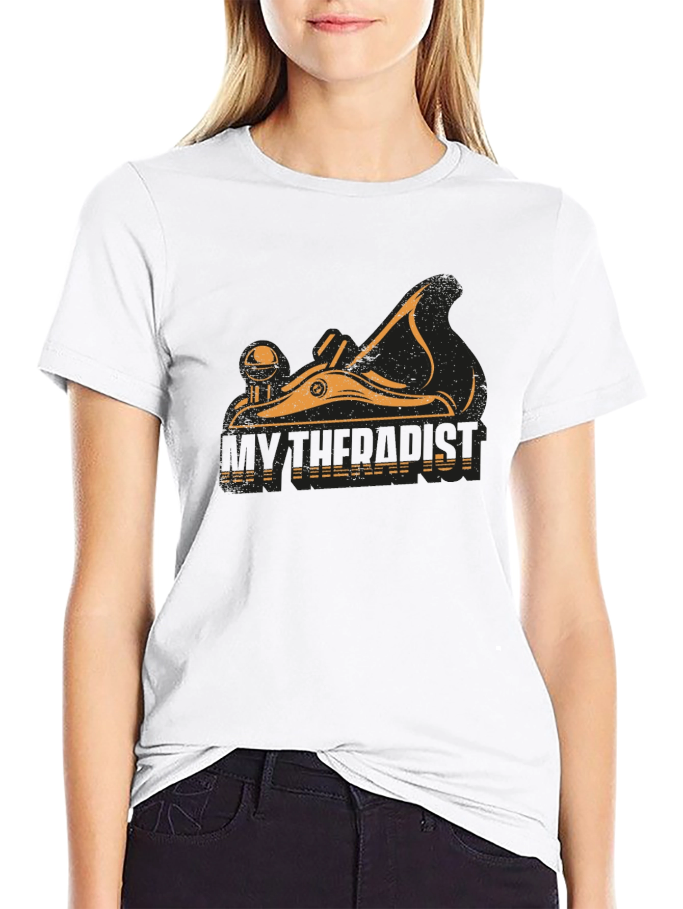 My Therapist is Wood Plane T-Shirt