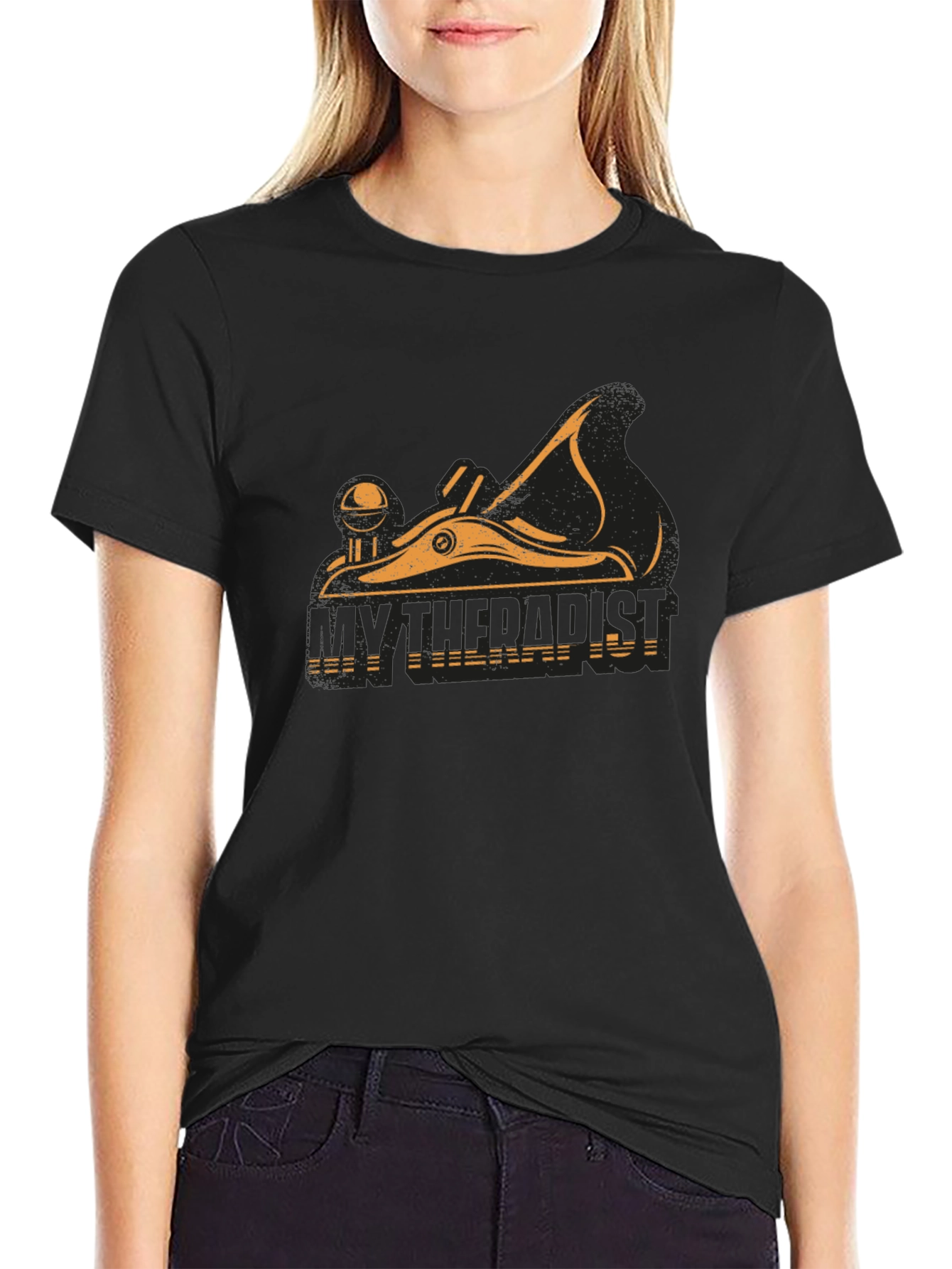 My Therapist is Wood Plane T-Shirt