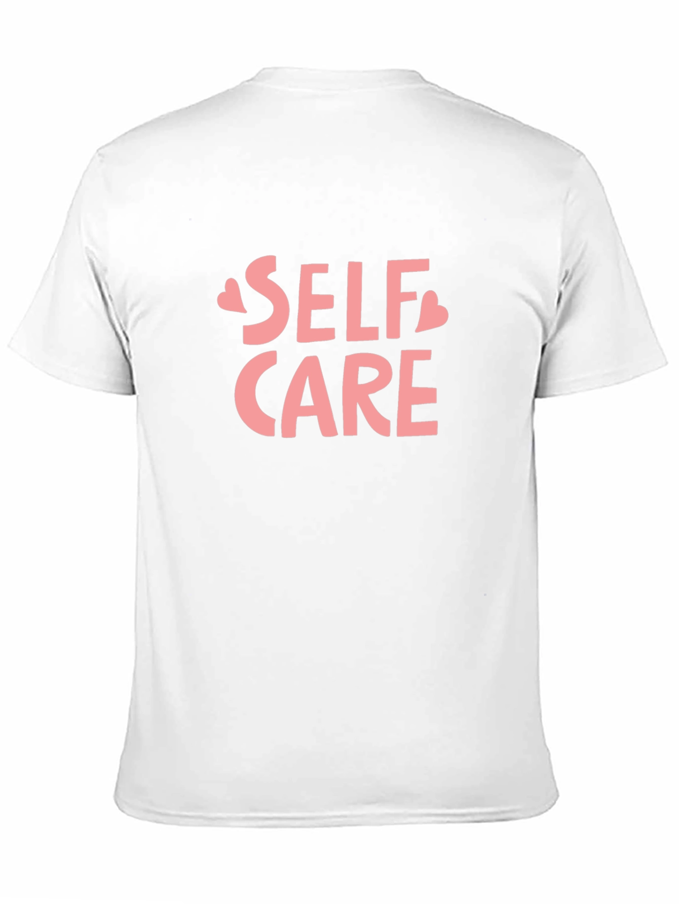 Self Care Heart Graphic Black T-Shirt