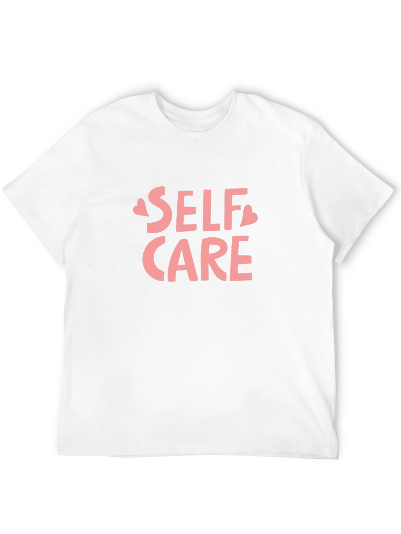 Self Care Heart Graphic Black T-Shirt