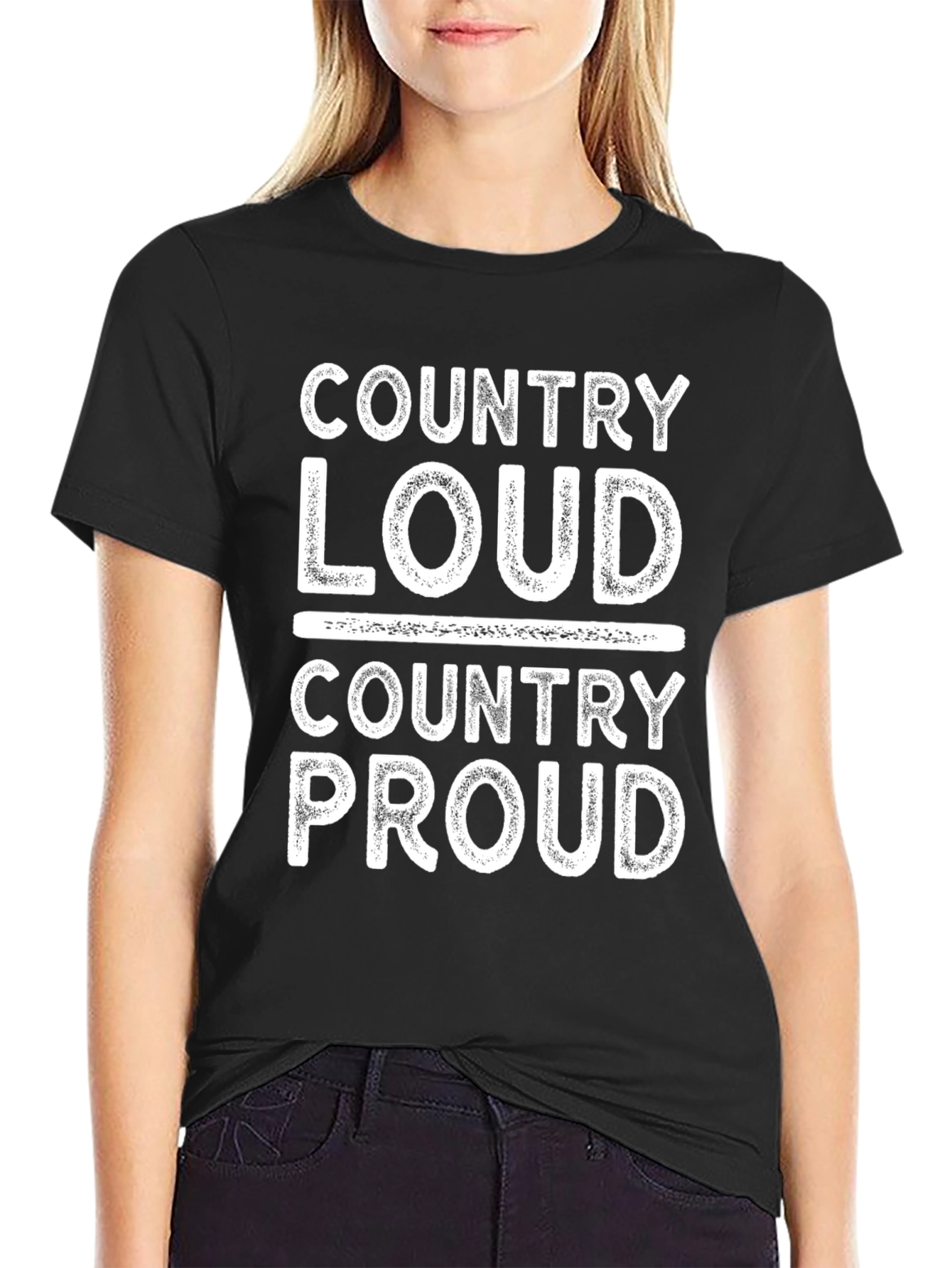 Country Loud & Proud Graphic T-Shirt