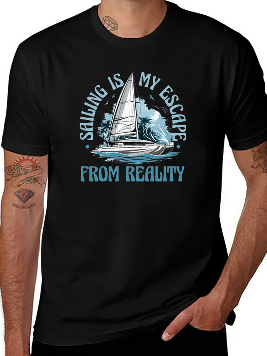 Sailing Is My Escape T-Shirt - Boating Design