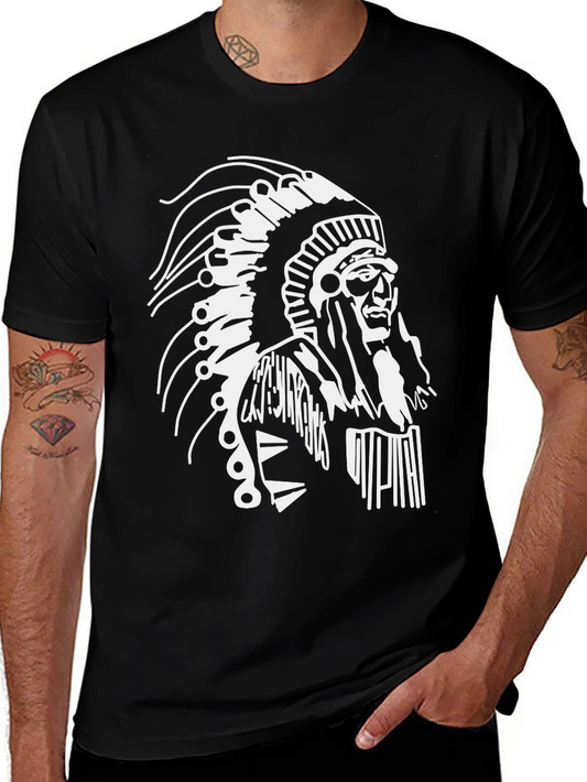 Native American Chief Graphic Tee
